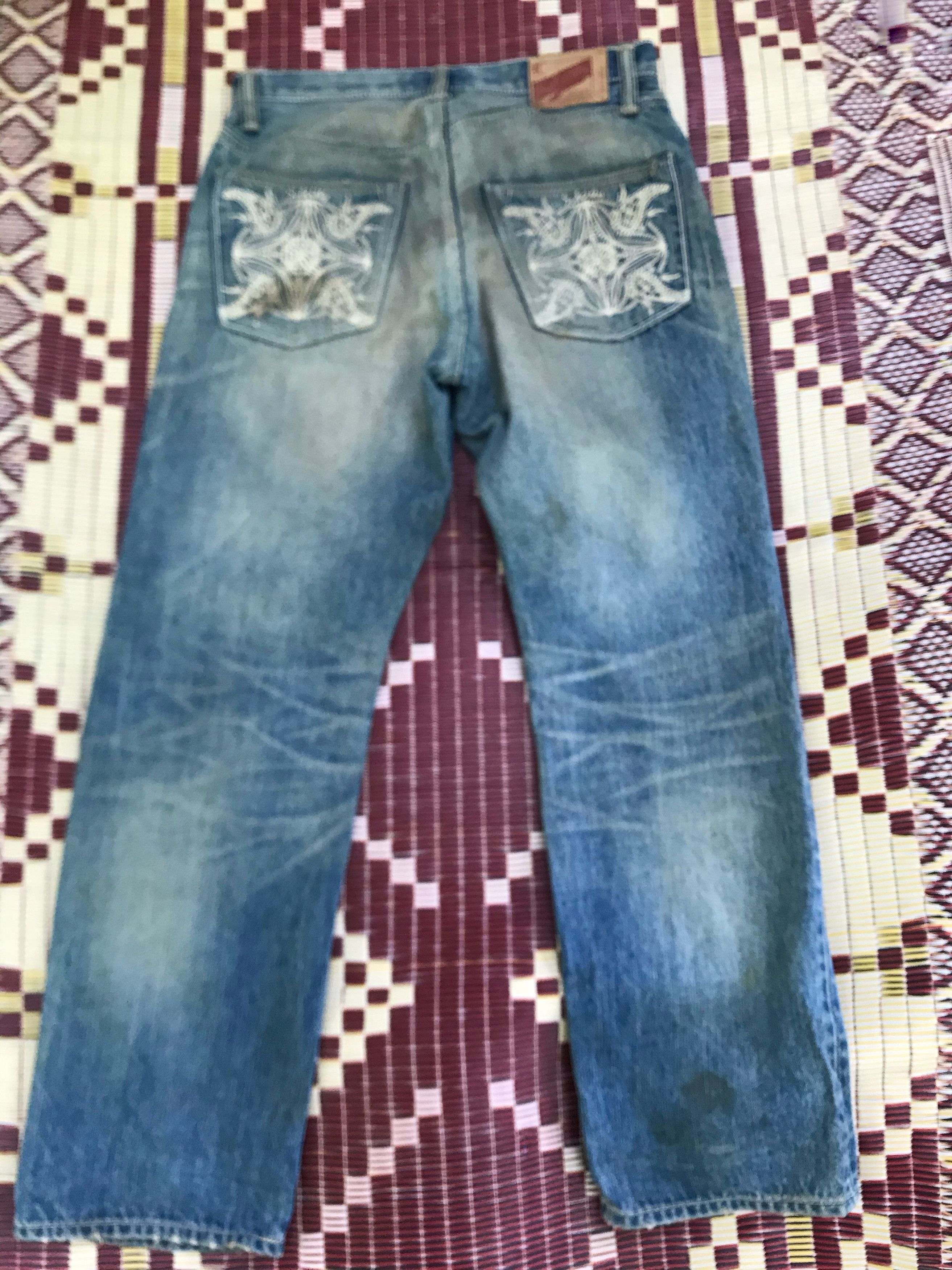 Japanese Brand Subciety Seldvedge Denim Pants Size US 30 / EU 46 - 2 Thumbnail