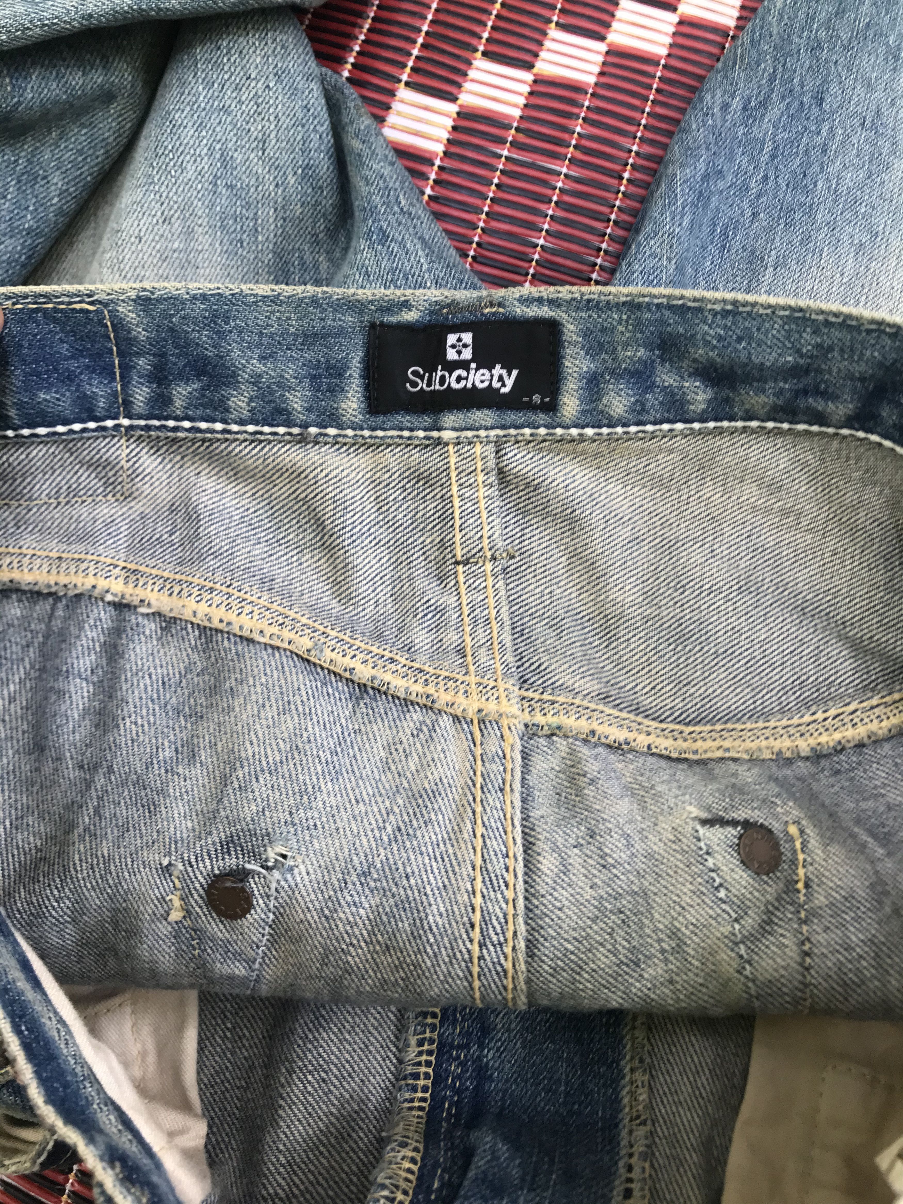 Japanese Brand Subciety Seldvedge Denim Pants Size US 30 / EU 46 - 5 Thumbnail