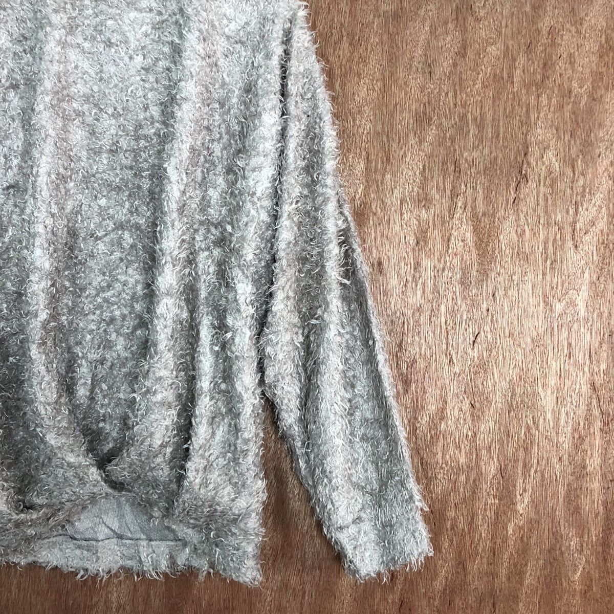 Homespun Knitwear × Japanese Brand JC Grey Mohair Shag Shaggy Knitwear Size US L / EU 52-54 / 3 - 5 Thumbnail