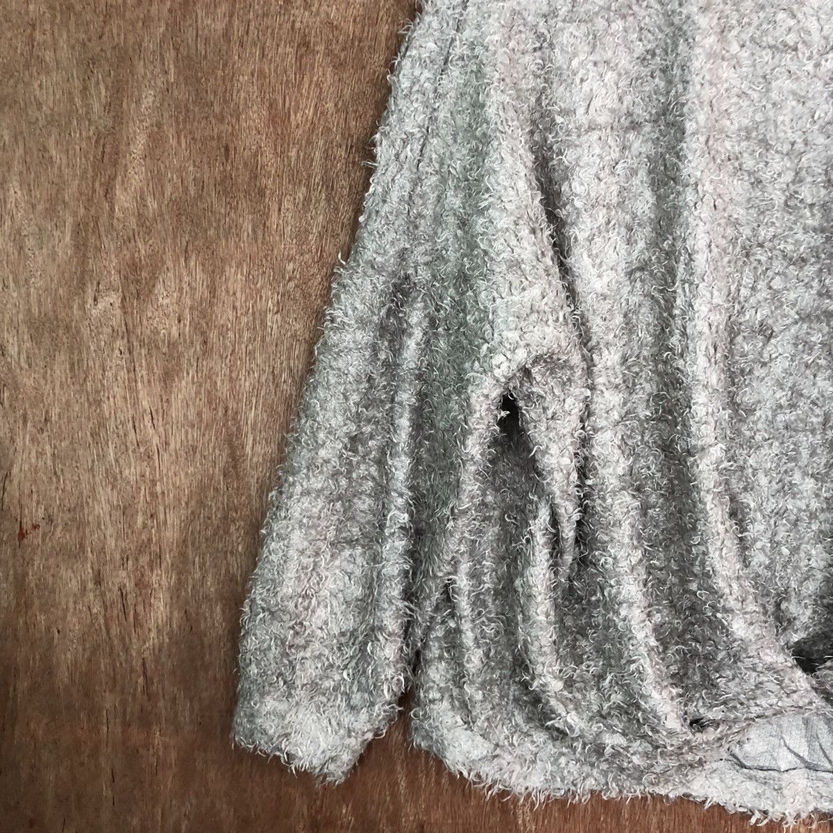 Homespun Knitwear × Japanese Brand JC Grey Mohair Shag Shaggy Knitwear Size US L / EU 52-54 / 3 - 7 Thumbnail