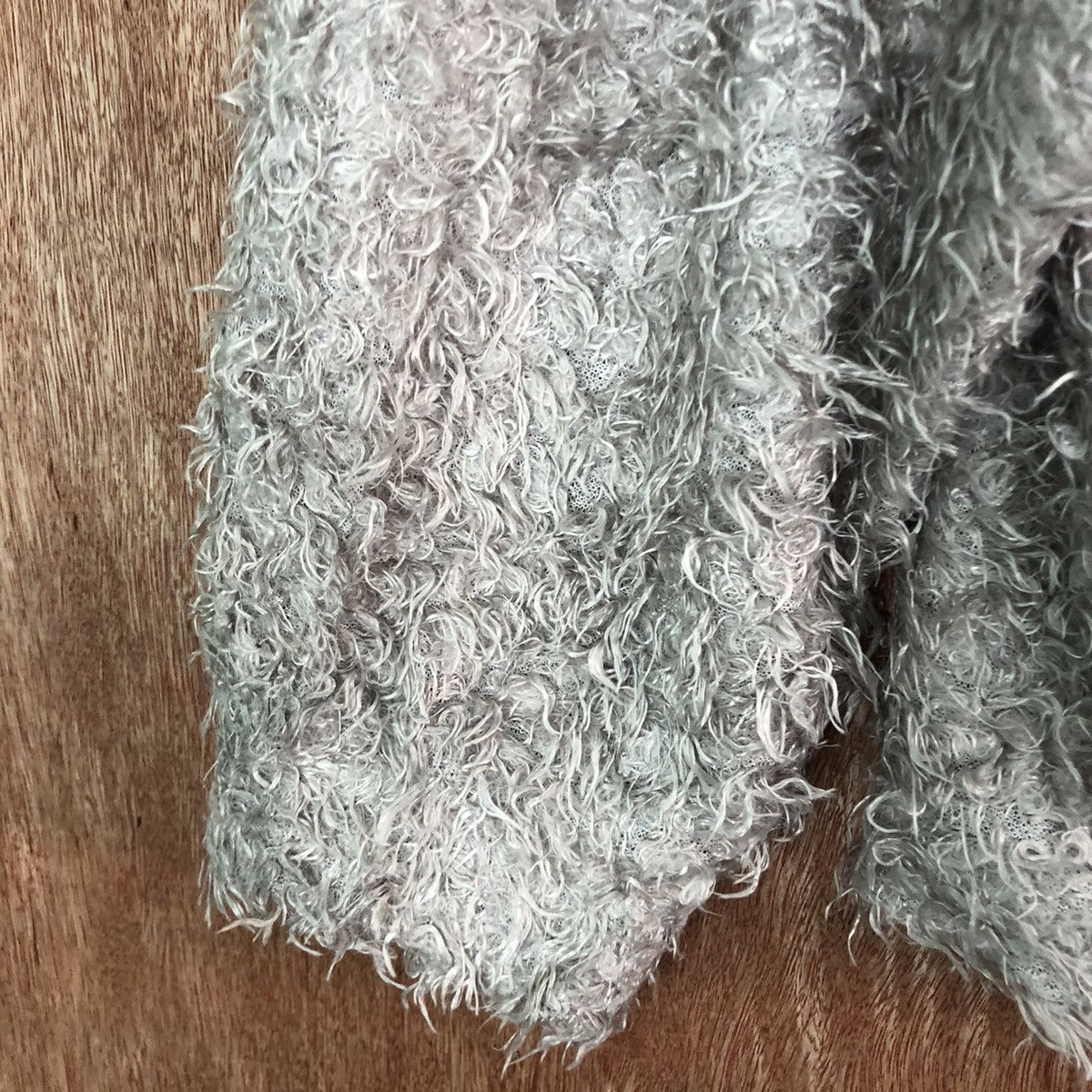 Homespun Knitwear × Japanese Brand JC Grey Mohair Shag Shaggy Knitwear Size US L / EU 52-54 / 3 - 6 Thumbnail