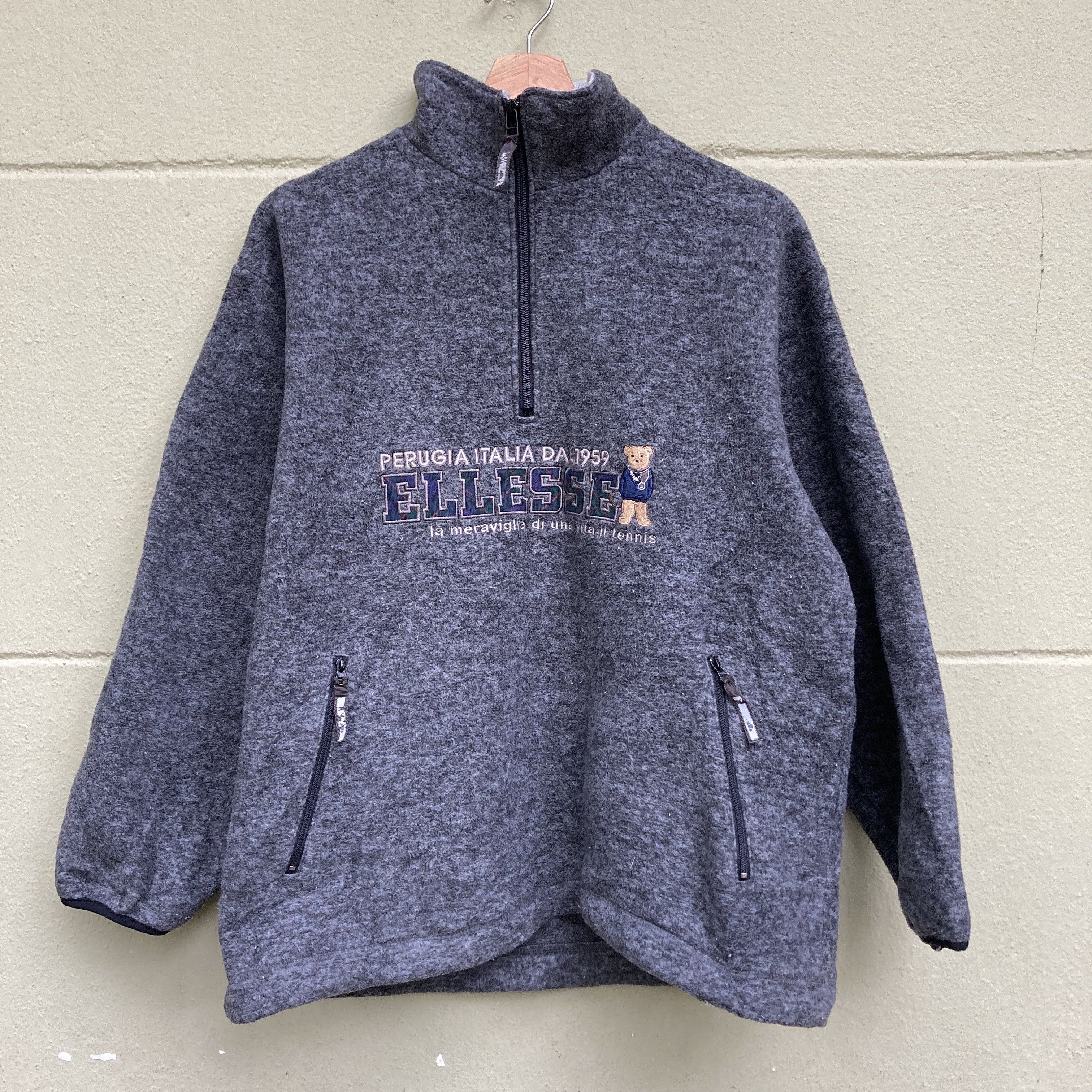 Ellesse Ellesse Perugia Italia 1959 Embroidered Sweater Size US M / EU 48-50 / 2 - 2 Thumbnail