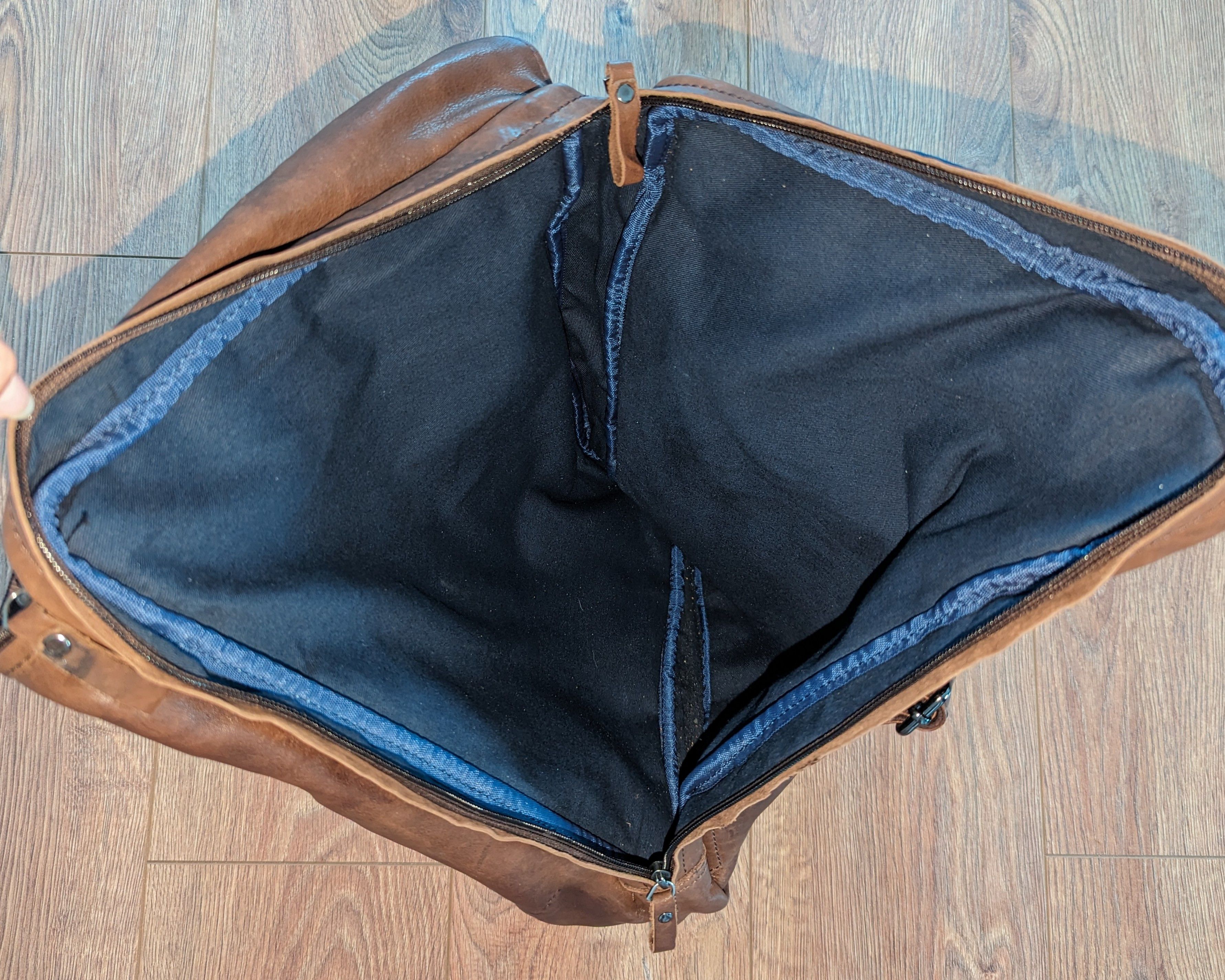 Leather × Other Harold's Men's Leather Rucksack Shoulder Bag Backpack Luxury Size ONE SIZE - 20 Thumbnail