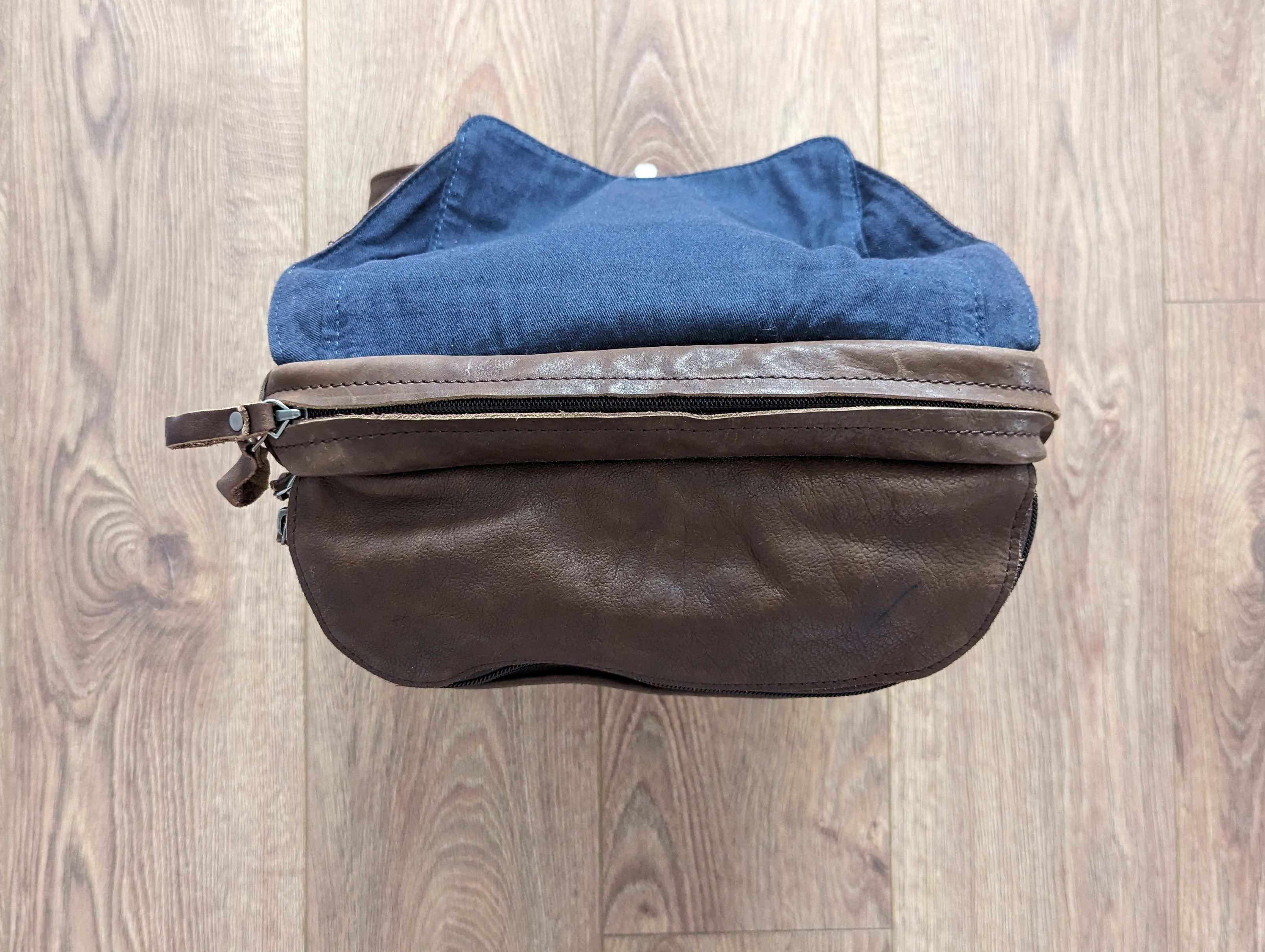Leather × Other Harold's Men's Leather Rucksack Shoulder Bag Backpack Luxury Size ONE SIZE - 19 Thumbnail