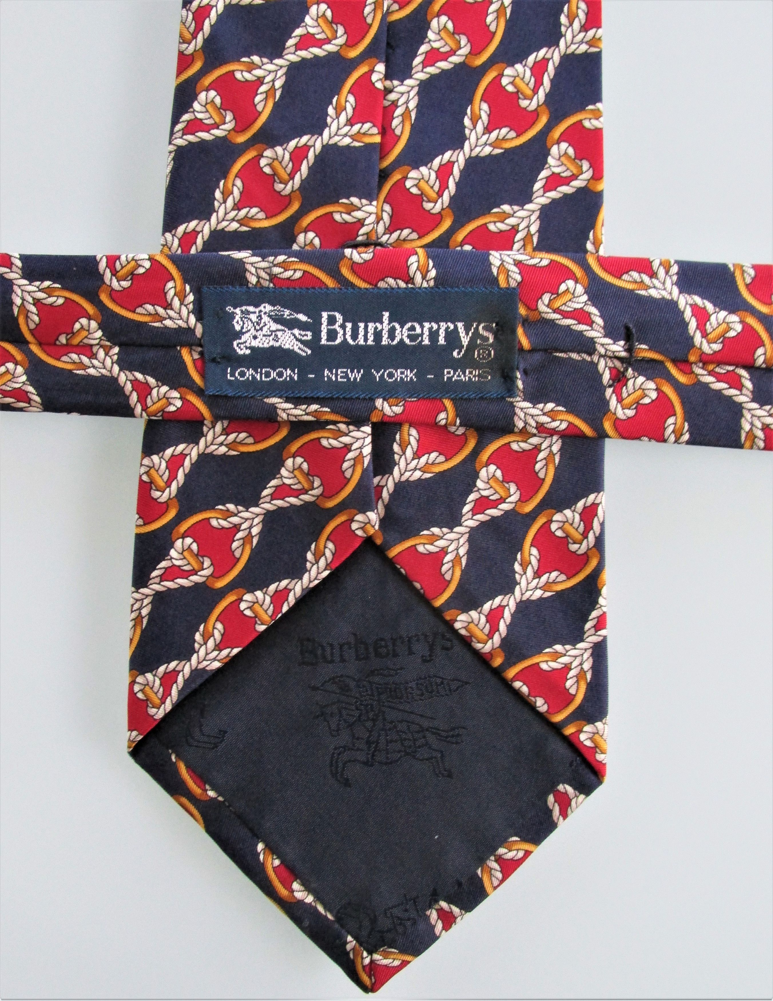 Burberry Burberry Men's Silk Tie Size ONE SIZE - 5 Thumbnail