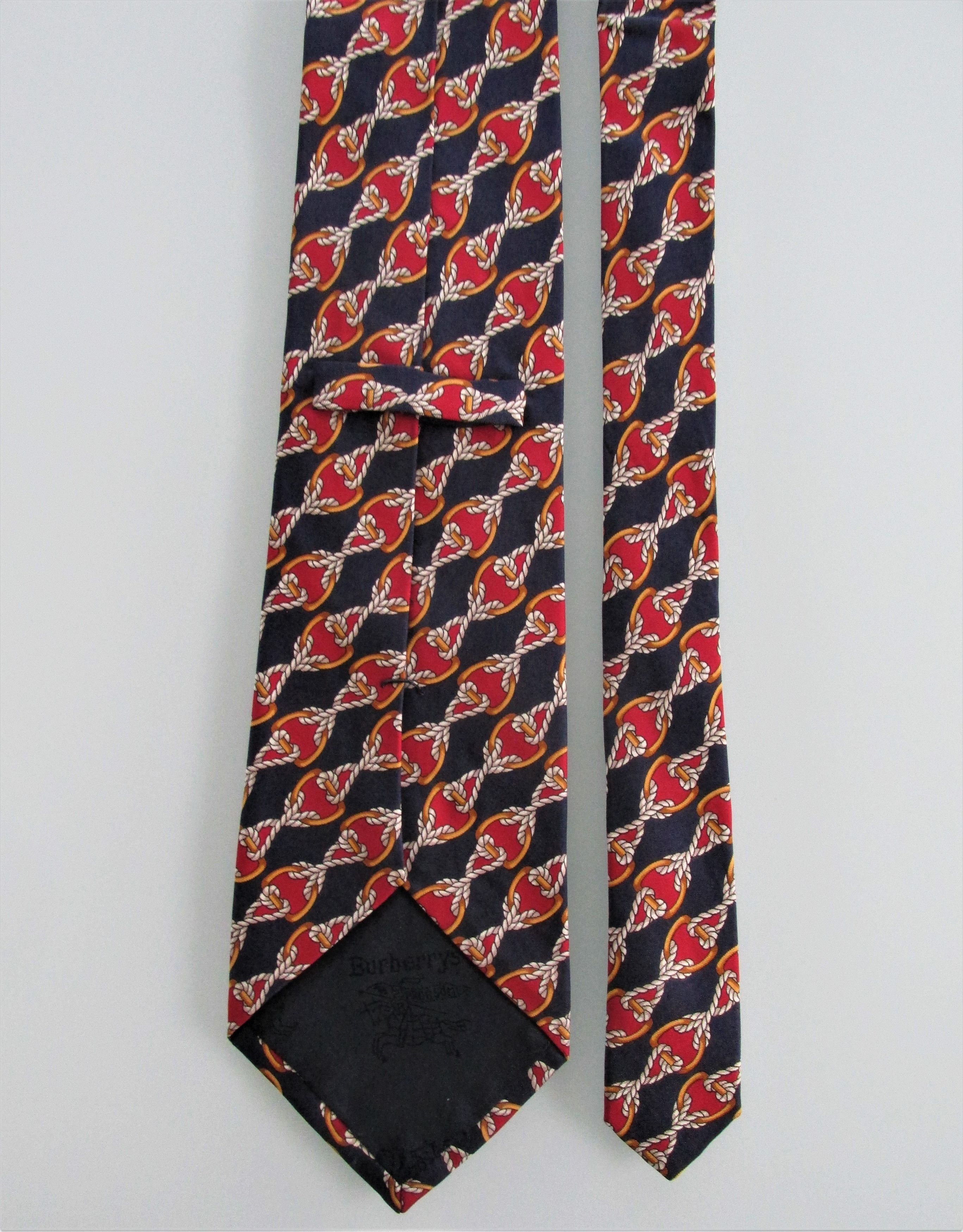 Burberry Burberry Men's Silk Tie Size ONE SIZE - 4 Thumbnail