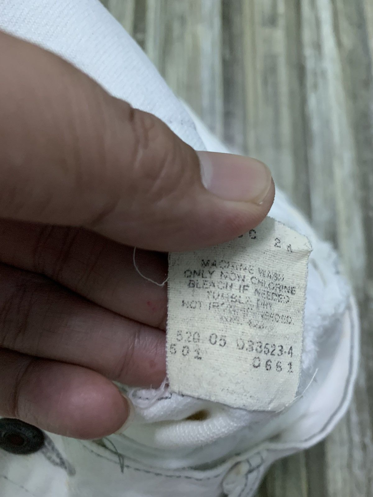 Levi's Vintage Clothing Vintage 80’s 90’s Levi’s 501 Butterfly Button Size US 38 / EU 54 - 13 Thumbnail