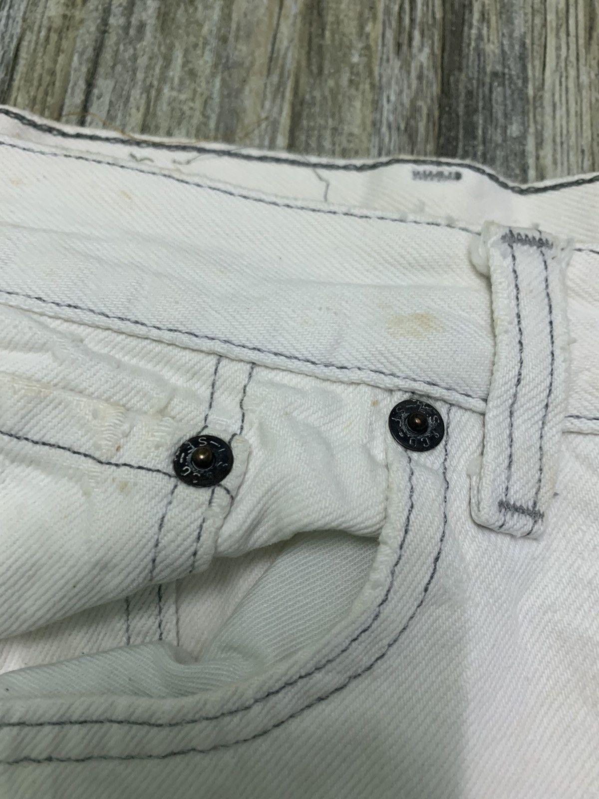 Levi's Vintage Clothing Vintage 80’s 90’s Levi’s 501 Butterfly Button Size US 38 / EU 54 - 6 Thumbnail
