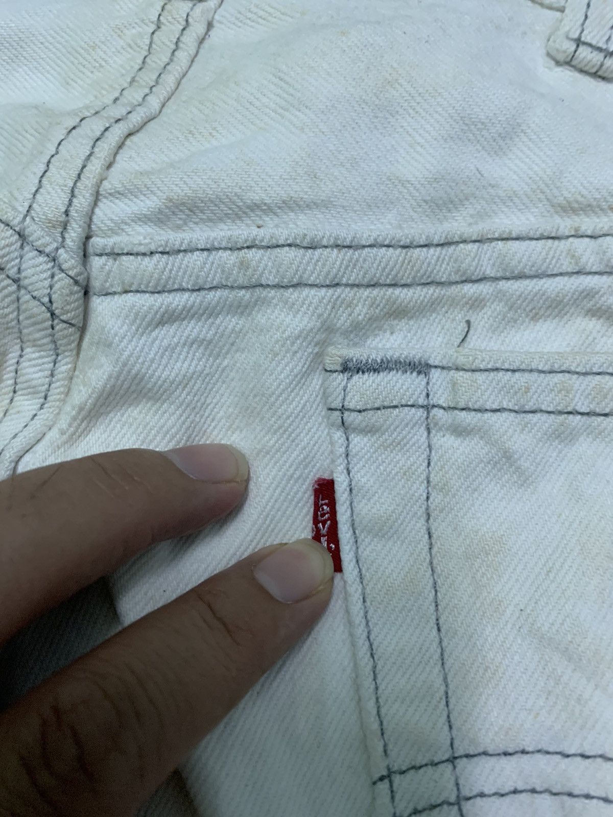 Levi's Vintage Clothing Vintage 80’s 90’s Levi’s 501 Butterfly Button Size US 38 / EU 54 - 10 Thumbnail