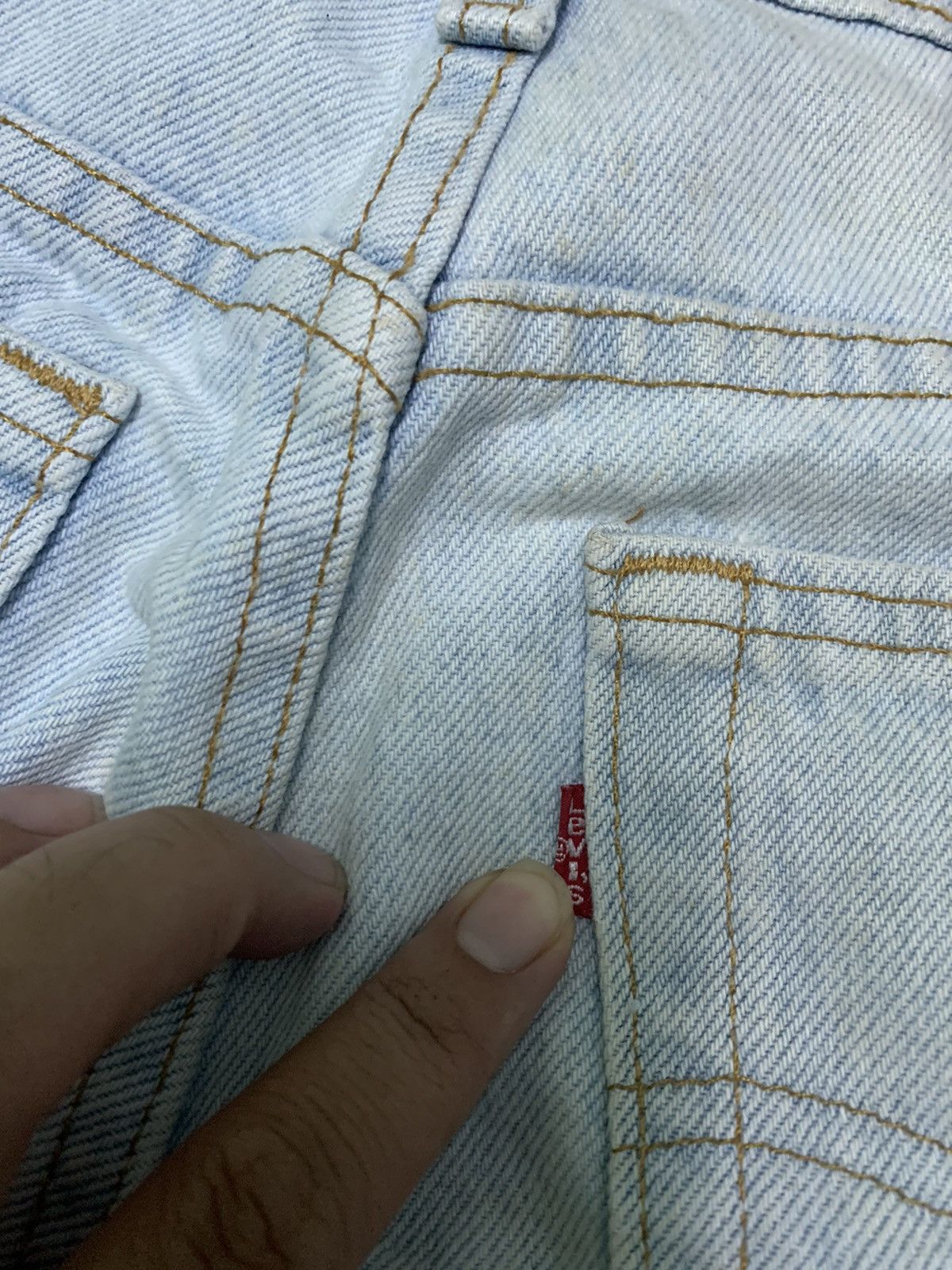 Levi's Vintage Clothing Vintage 90’s Levi’s 510 Faded Jeans Size US 32 / EU 48 - 11 Thumbnail