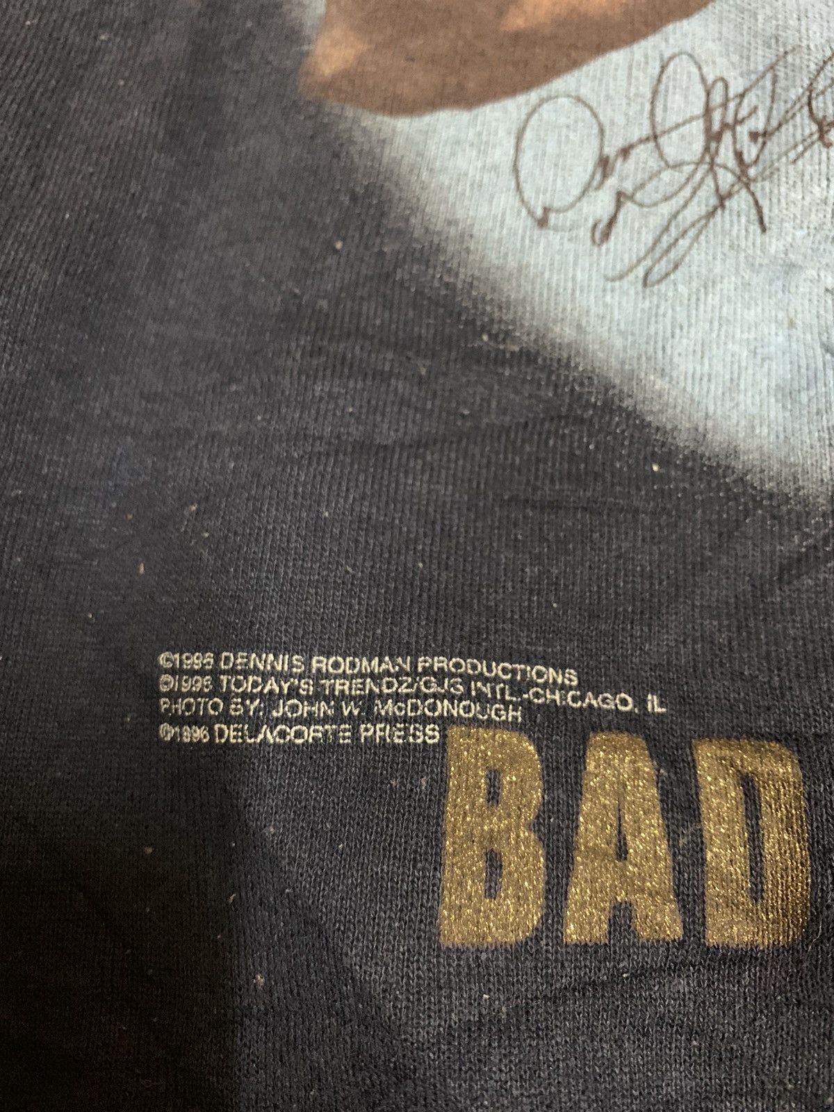NBA Vintage 90’s Dennis Rodman Bad As I Wanna Be Sweatshirt Size US M / EU 48-50 / 2 - 5 Thumbnail