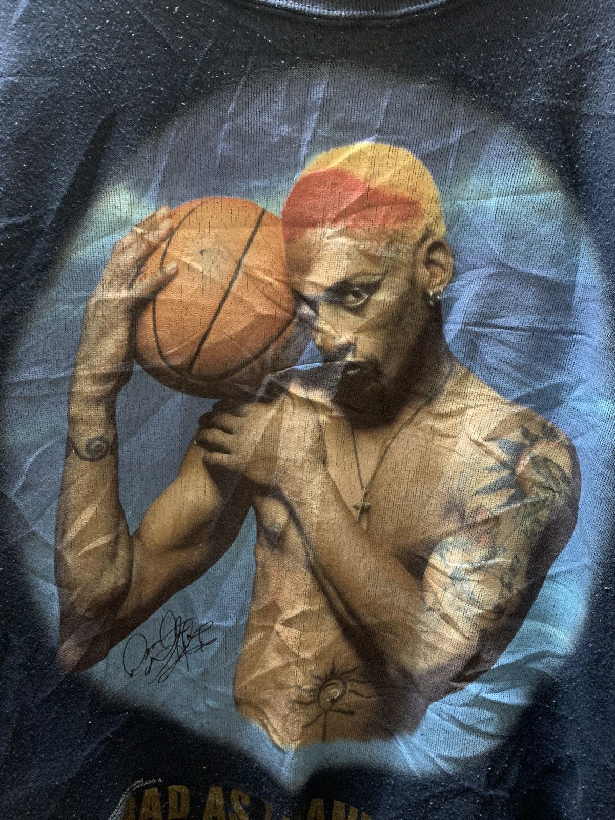 NBA Vintage 90’s Dennis Rodman Bad As I Wanna Be Sweatshirt Size US M / EU 48-50 / 2 - 3 Thumbnail