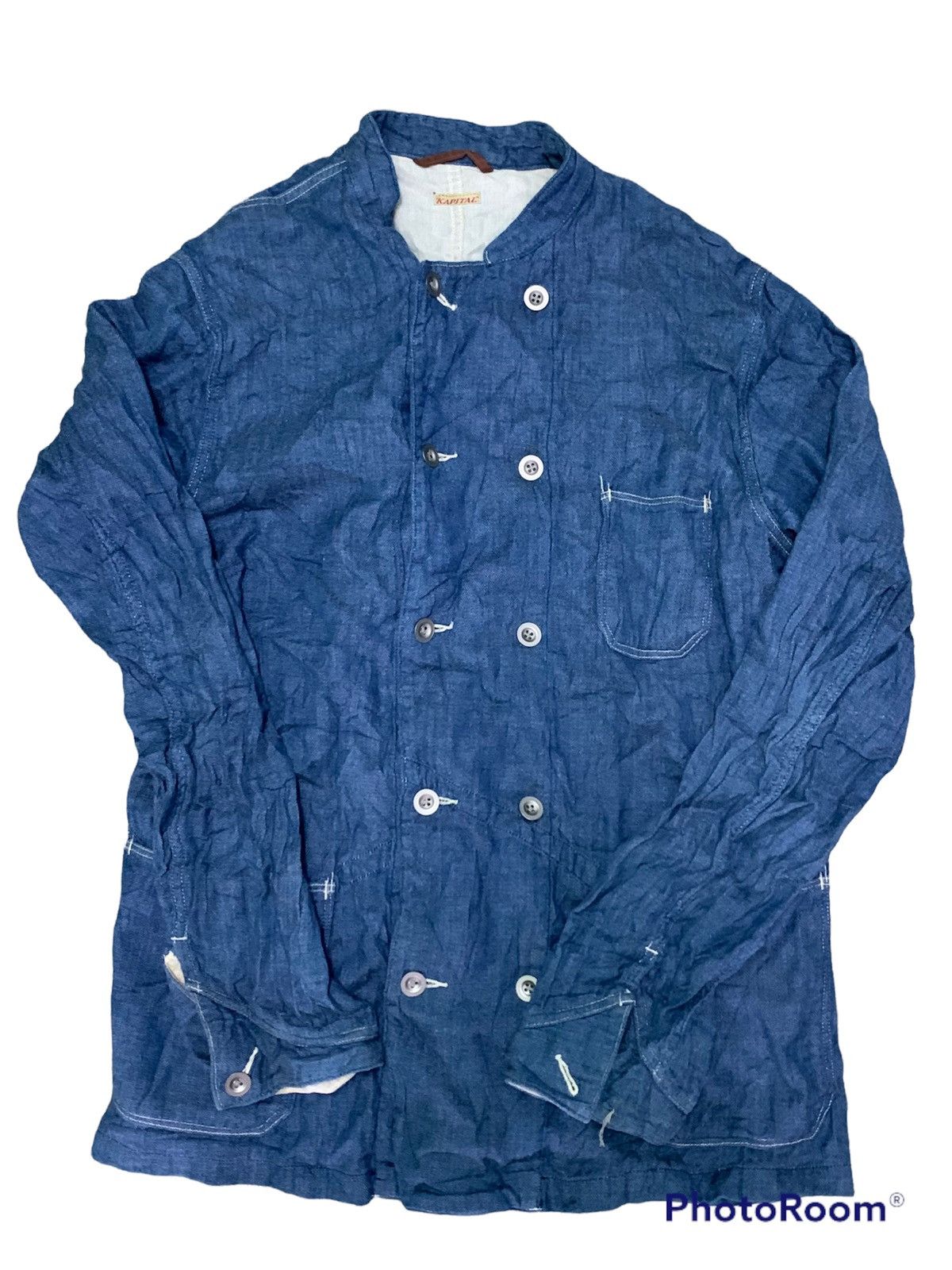 Kapital Nice Kapital Denim Double Breasted Shirt Size US M / EU 48-50 / 2 - 1 Thumbnail