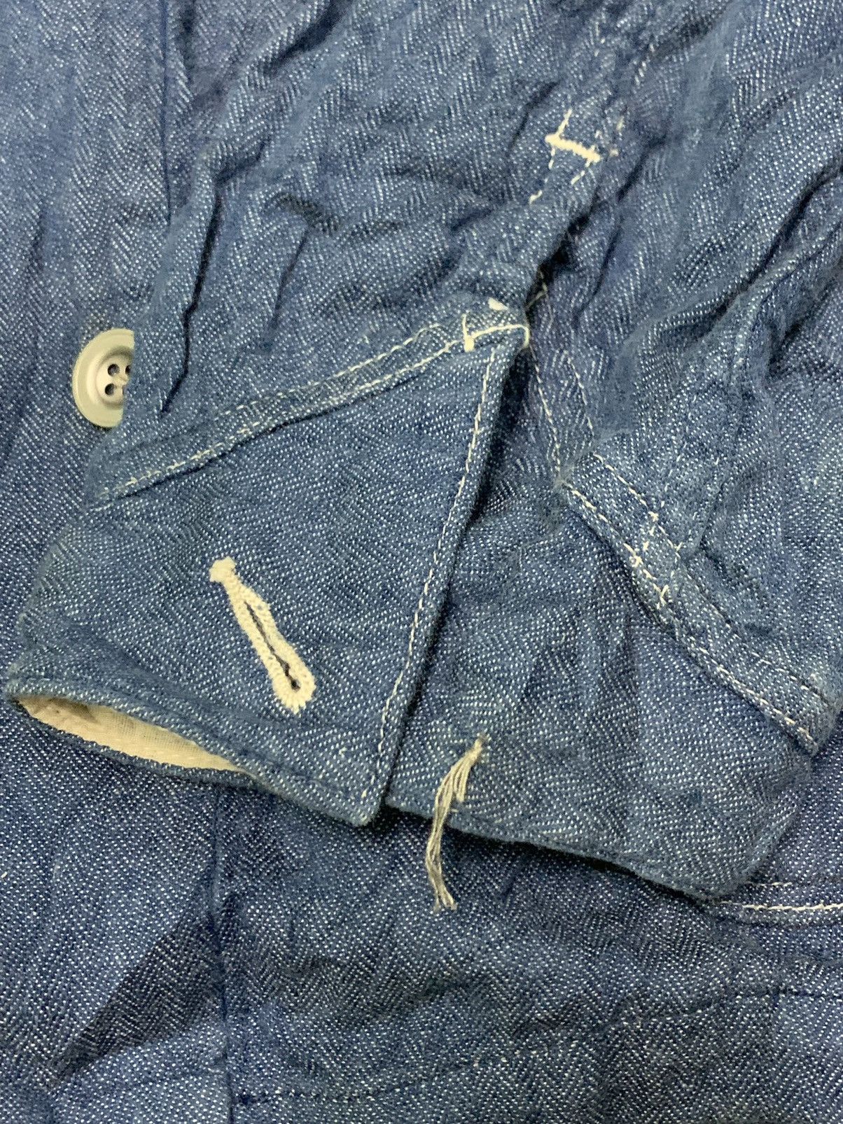 Kapital Nice Kapital Denim Double Breasted Shirt Size US M / EU 48-50 / 2 - 6 Thumbnail