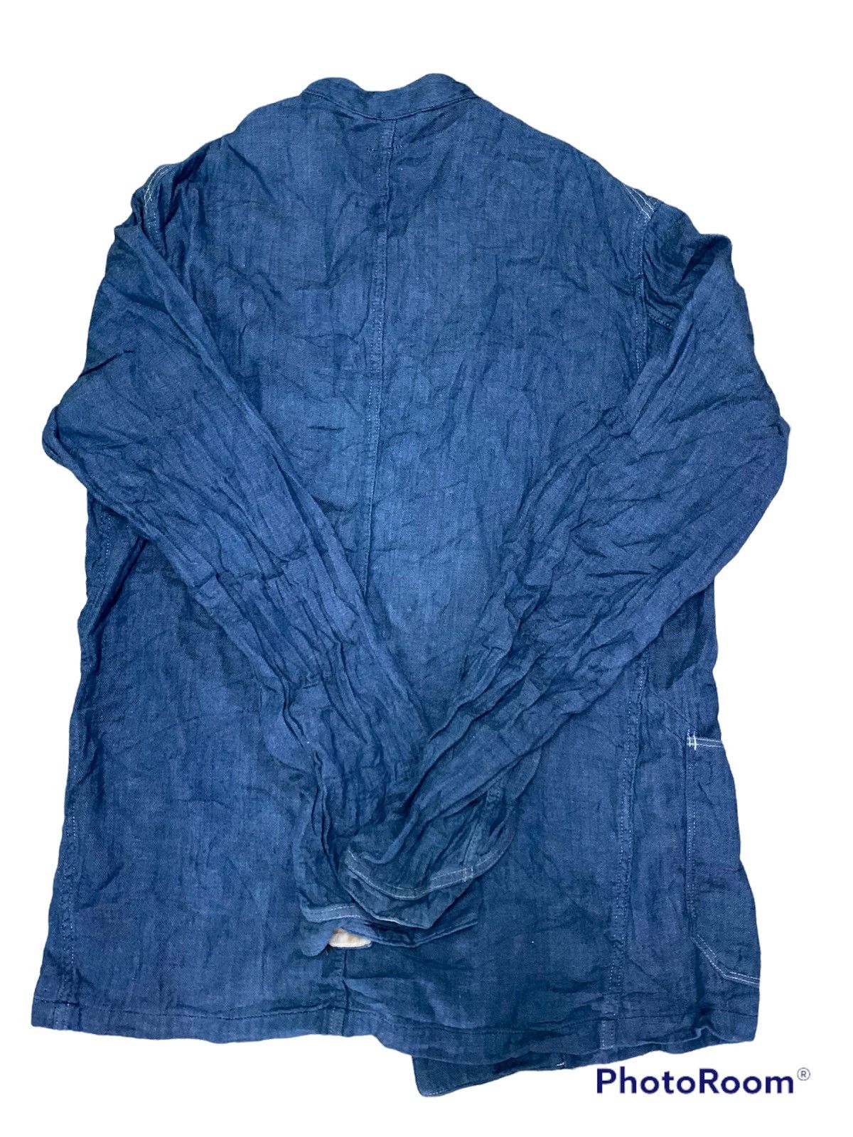 Kapital Nice Kapital Denim Double Breasted Shirt Size US M / EU 48-50 / 2 - 2 Thumbnail