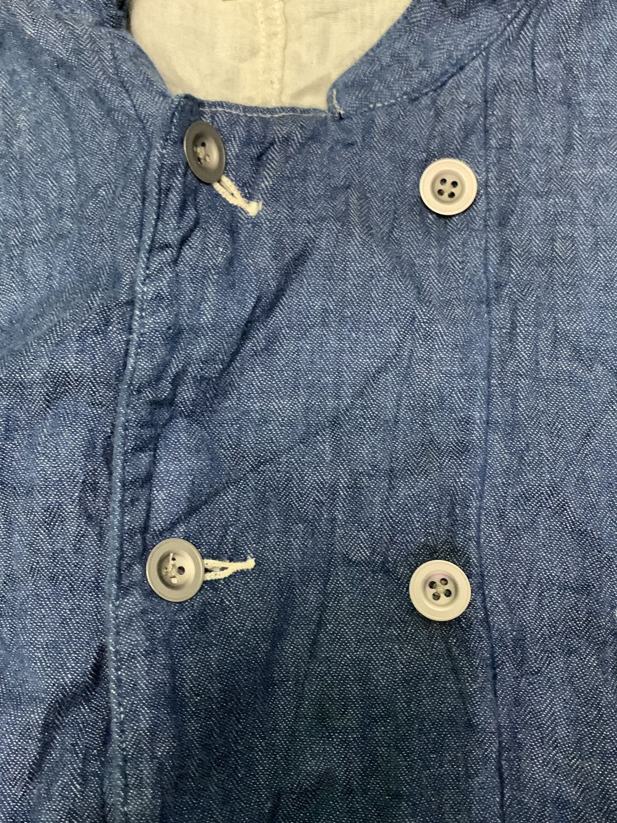 Kapital Nice Kapital Denim Double Breasted Shirt Size US M / EU 48-50 / 2 - 3 Thumbnail