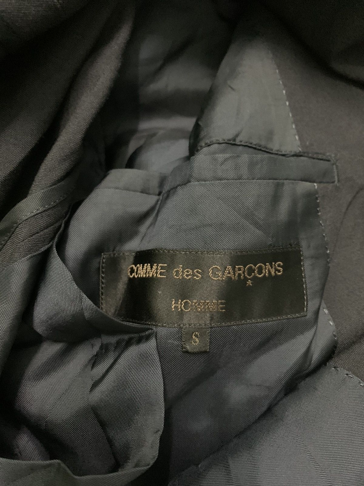 Comme des Garcons Nice Comme Des Garcons Homme Blazer Jacket Size US S / EU 44-46 / 1 - 10 Thumbnail