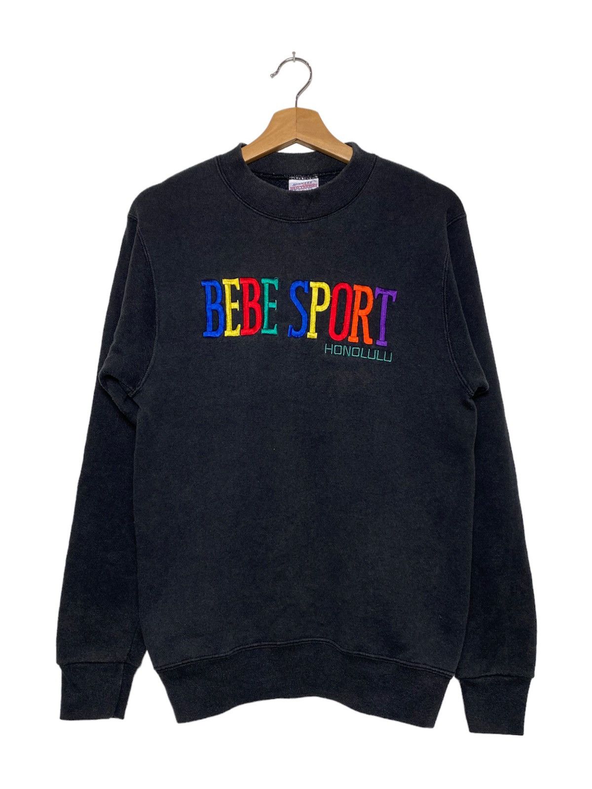 image of Vintage Bebe Sport Honolulu / Travis Flacko Scott Style in Black, Women's (Size Medium)