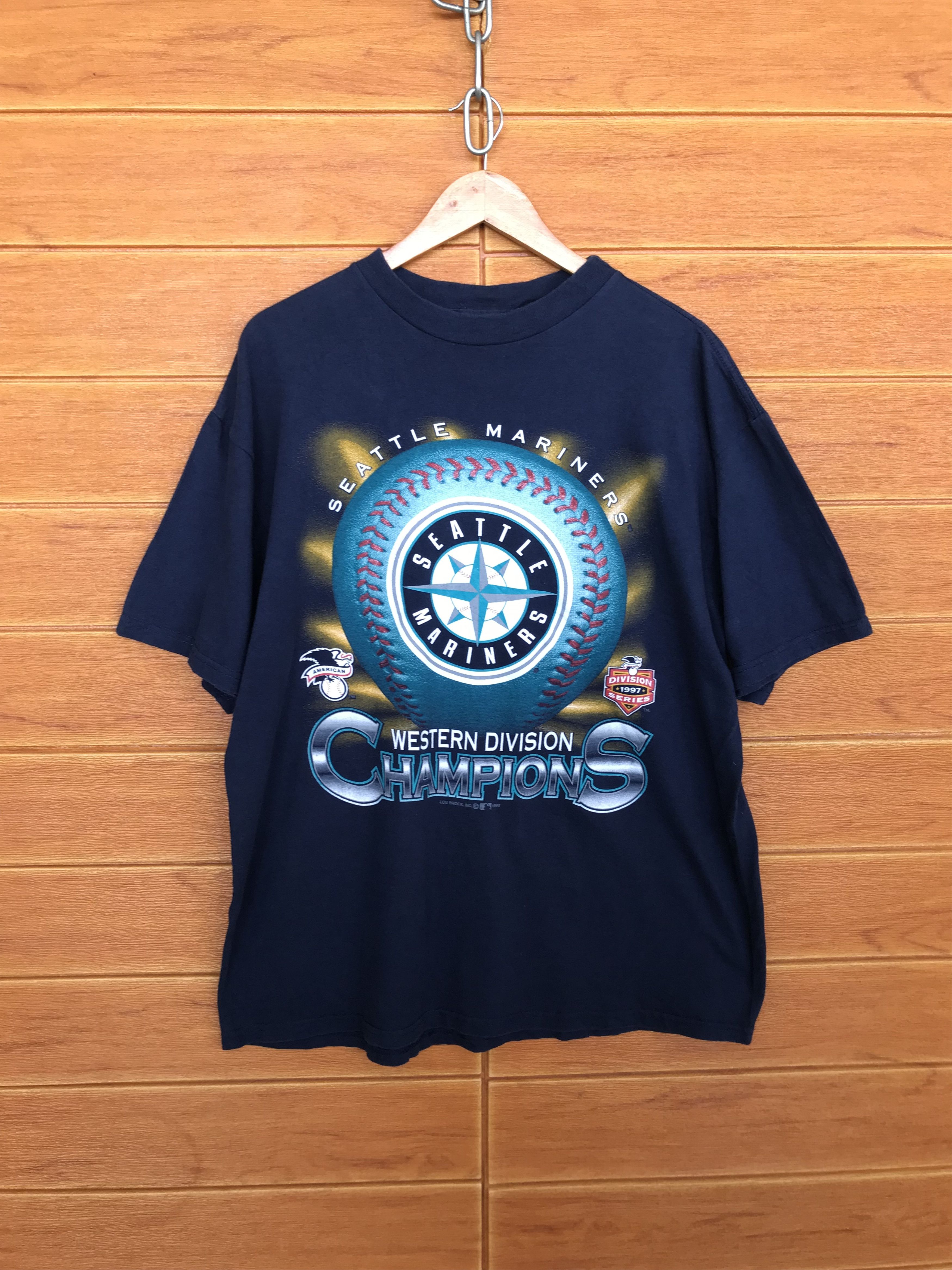 MLB Vintage 90s Seattle Mariners Mlb T-Shirt Size US XL / EU 56 / 4 - 2 Thumbnail