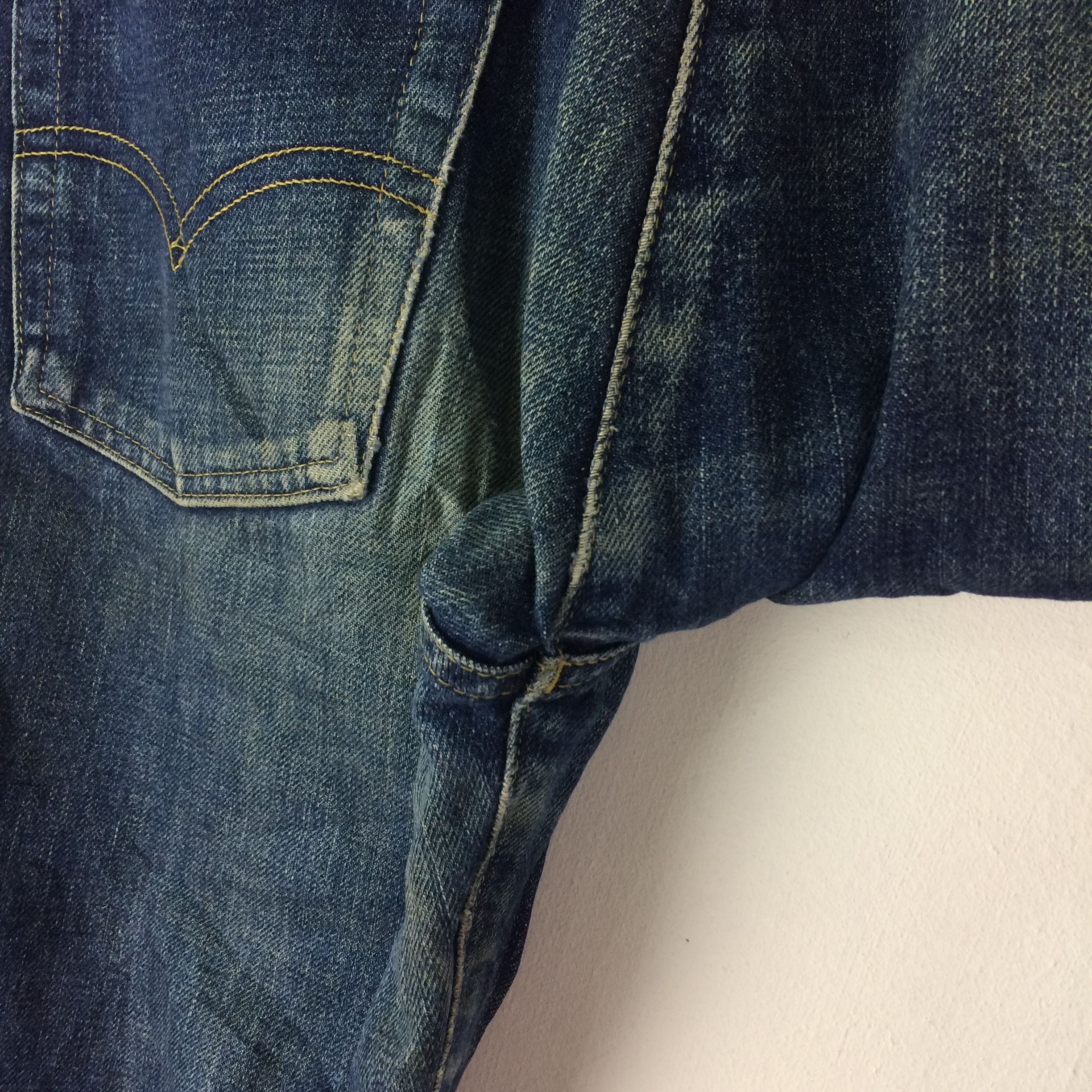 Levi's Vintage Clothing X41 VTG Levis 503B RARE Japan Selvedge Red Line JEANS Size US 30 / EU 46 - 7 Thumbnail