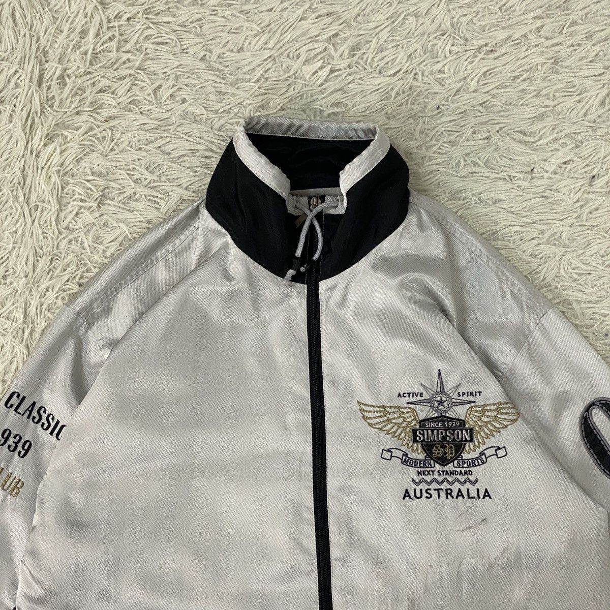 The Simpsons Simpson Australia Embroidered Logos Jacket Size US L / EU 52-54 / 3 - 4 Thumbnail