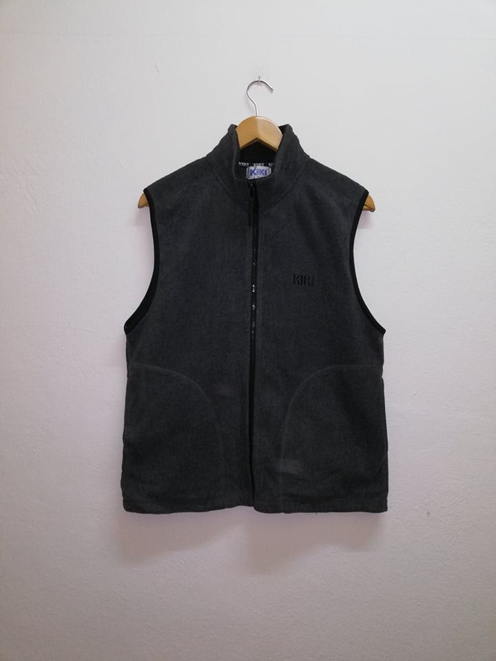Japanese Brand 🔥Rare🔥 KIKI Vest Fleece Jacket Made in Japan Size US M / EU 48-50 / 2 - 1 Thumbnail