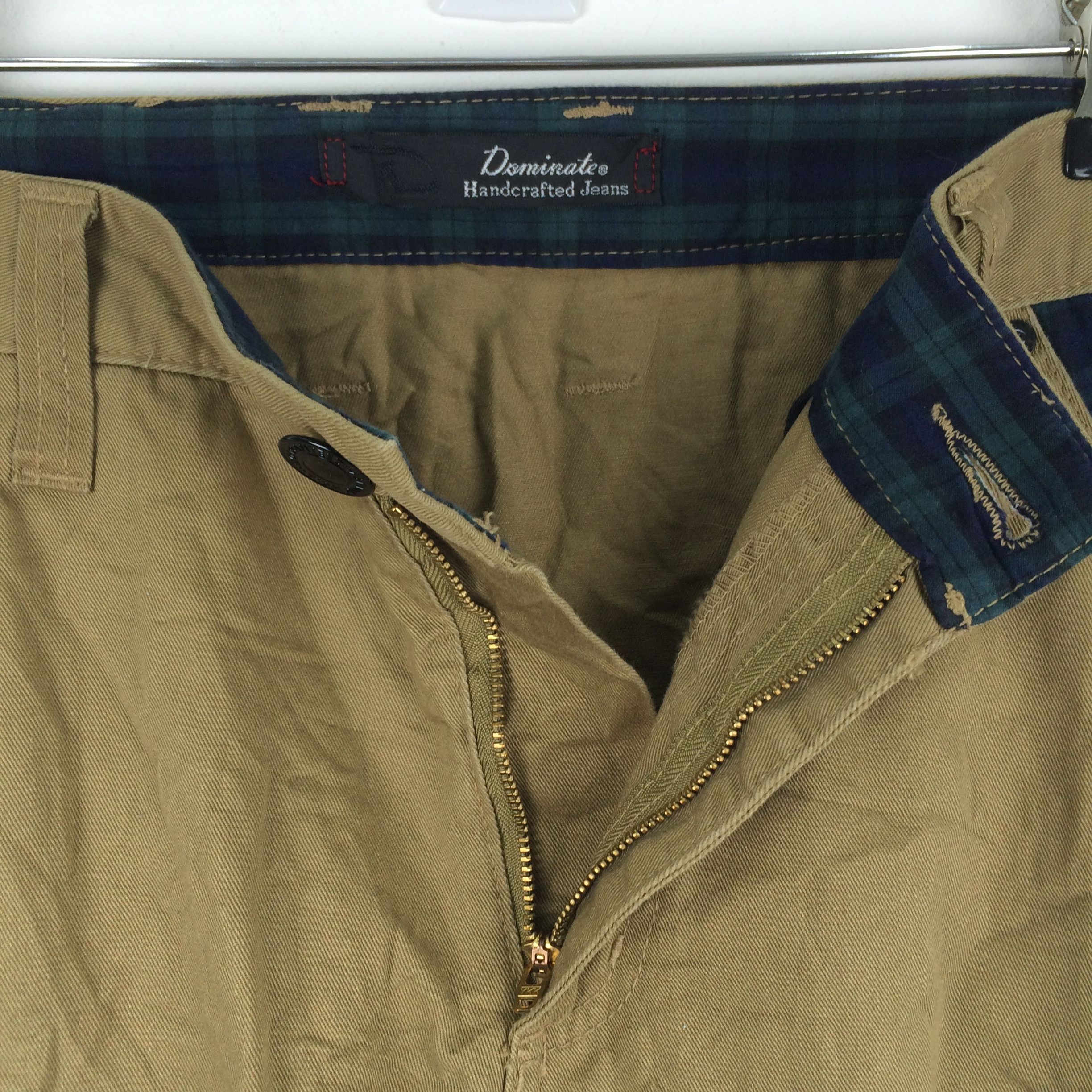Designer × Japanese Brand X42 JAPAN DOMINATES HANDCRAFTED DOUBLE WAIST PLAID PANTS Size US 33 - 6 Thumbnail