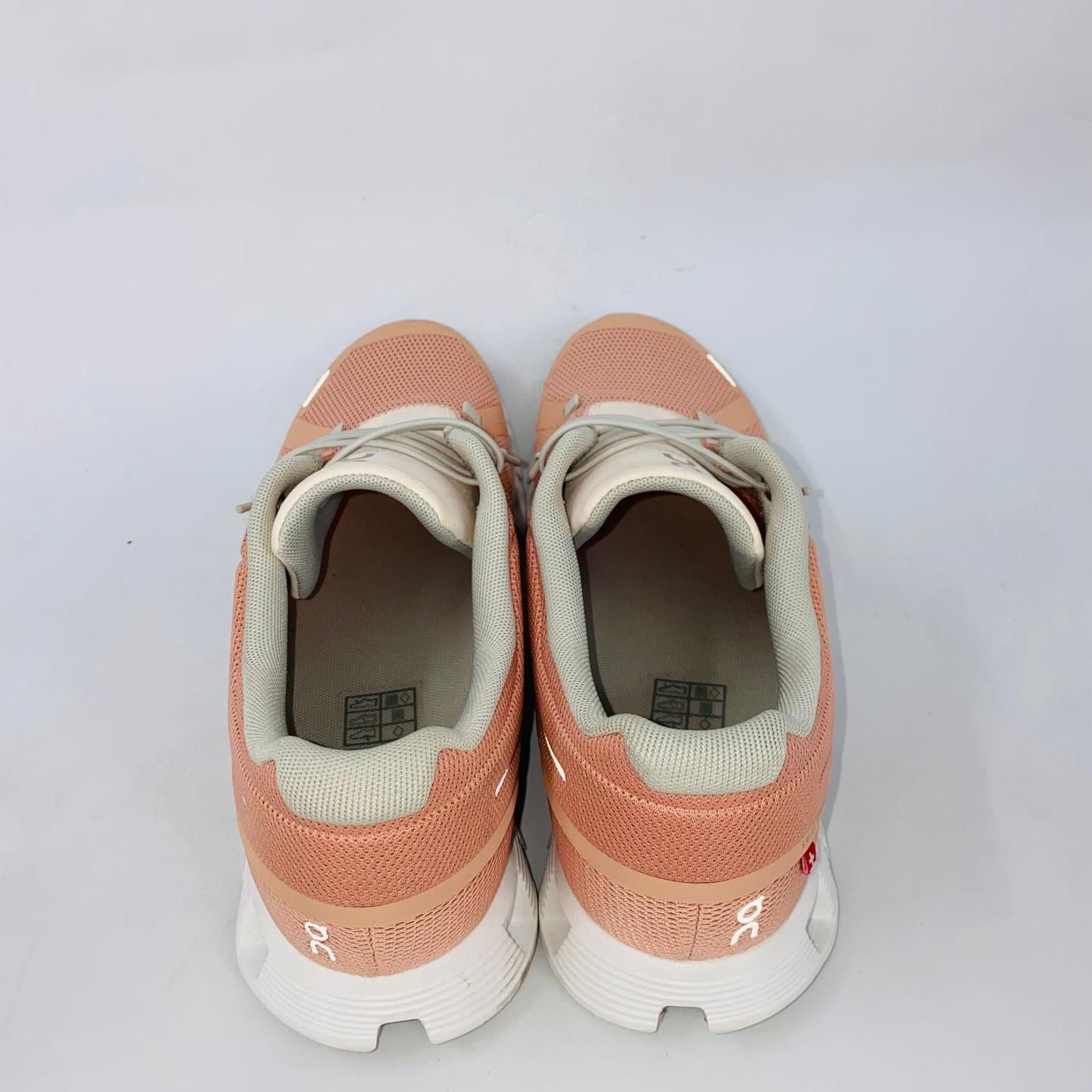 CLOUD 5 WOMENS PINK/WHITE LIGHTWEIGHT RUNNING SHOE SIZE 10B