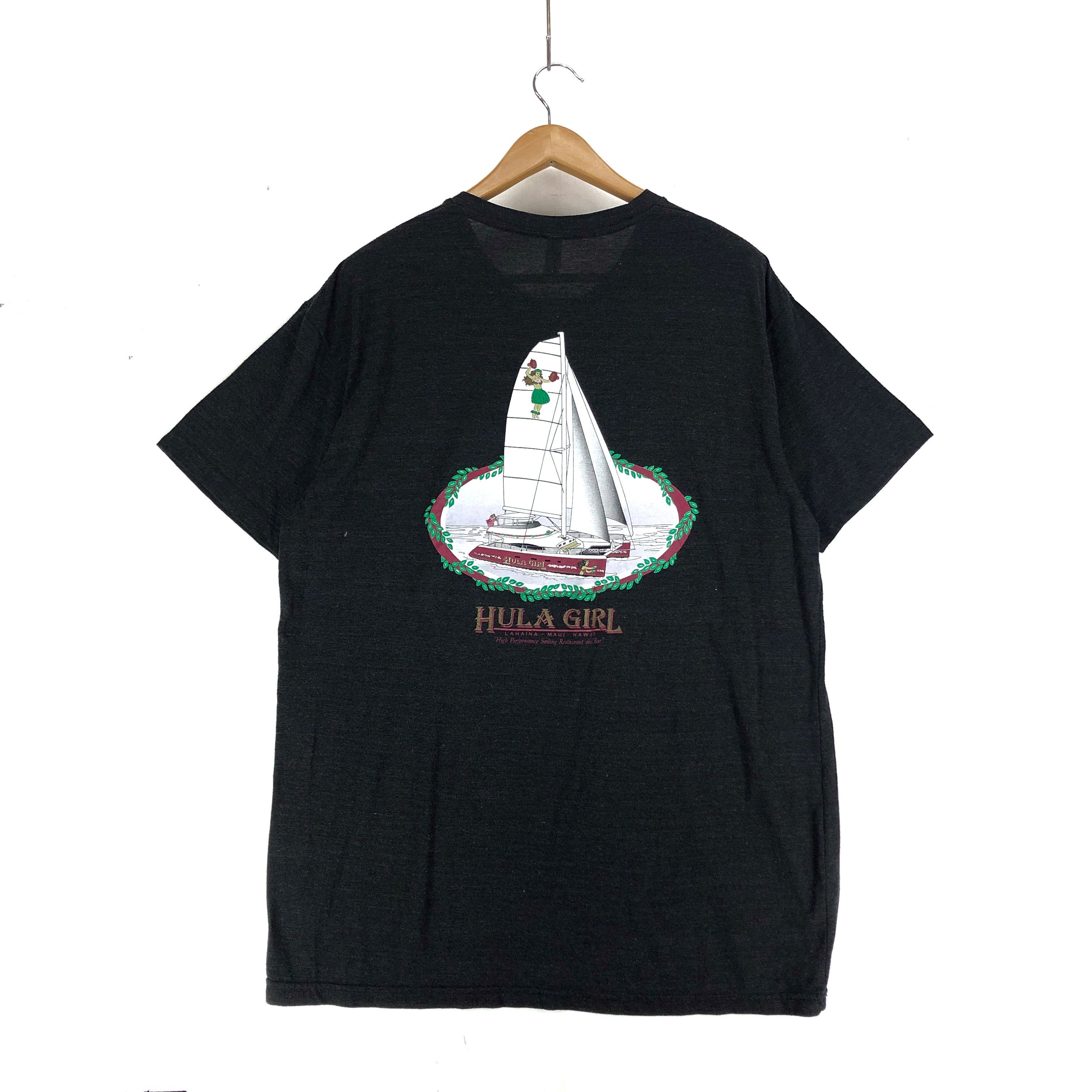 American Apparel HULA GIRL Crew Neck T Shirt #2084-71 Size US XL / EU 56 / 4 - 1 Thumbnail