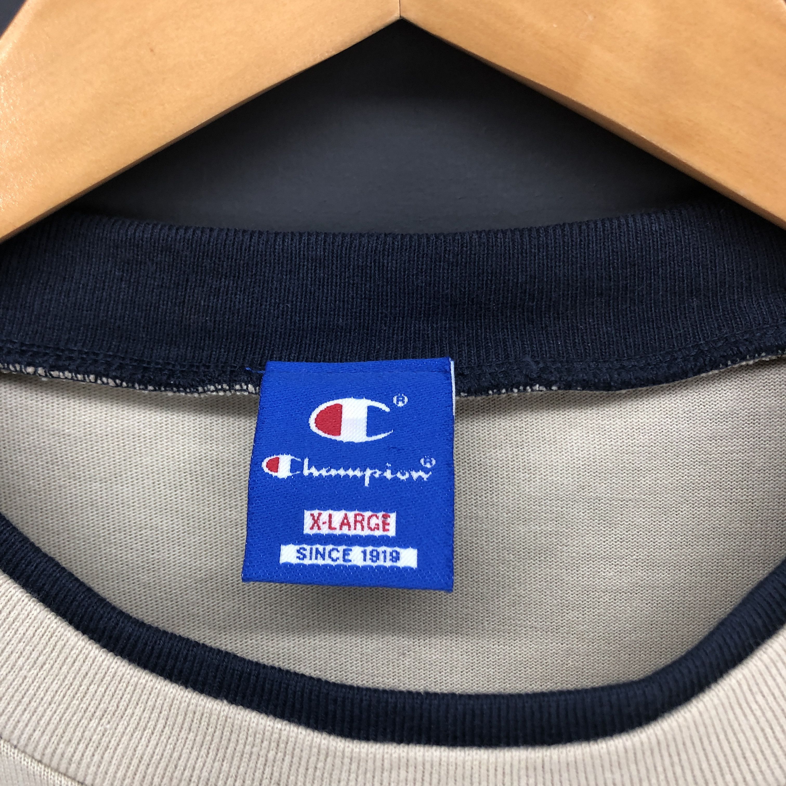 Champion CHAMPION Crew Neck T Shirt #1199-42 Size US L / EU 52-54 / 3 - 4 Thumbnail