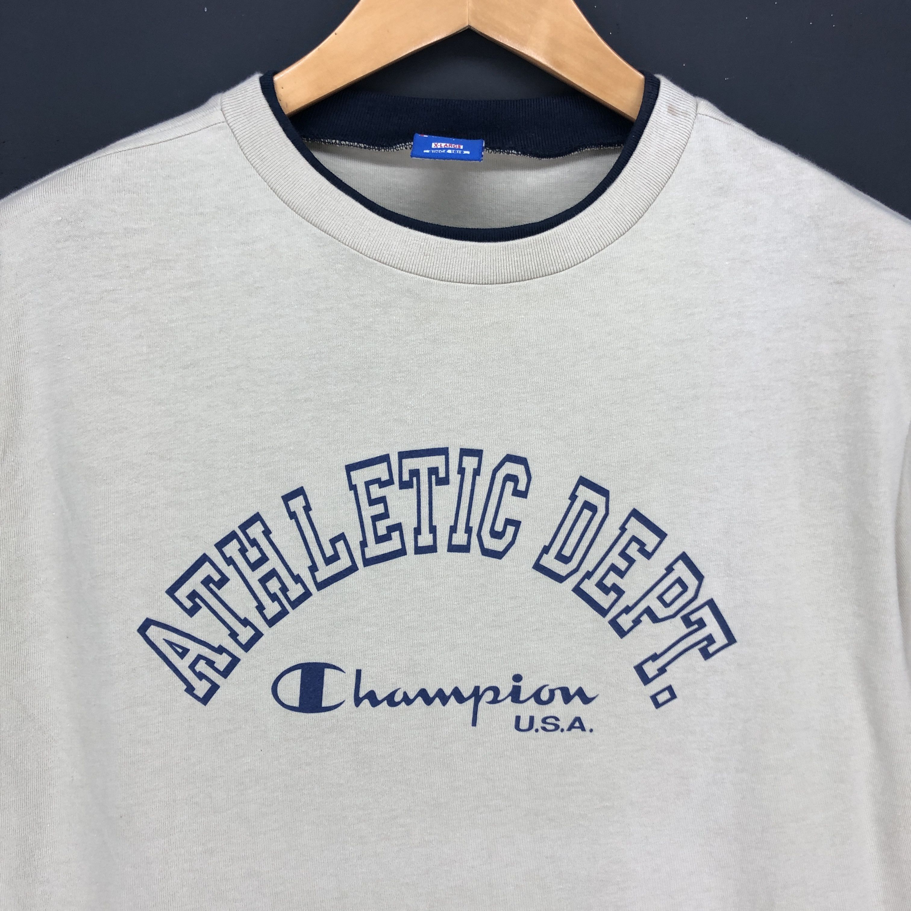 Champion CHAMPION Crew Neck T Shirt #1199-42 Size US L / EU 52-54 / 3 - 2 Thumbnail