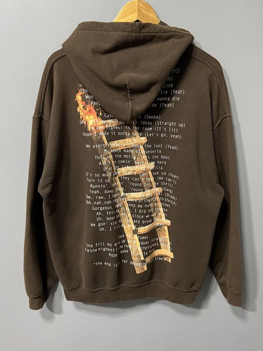 travis scott highest in the room hoodie yellow