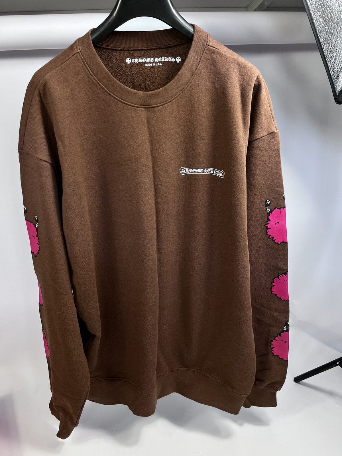 Chrome Hearts CHROME HEARTS “STRUCTURE” MATTY BOY BROWN JUMPER XXL Size US XXL / EU 58 / 5 - 2 Thumbnail