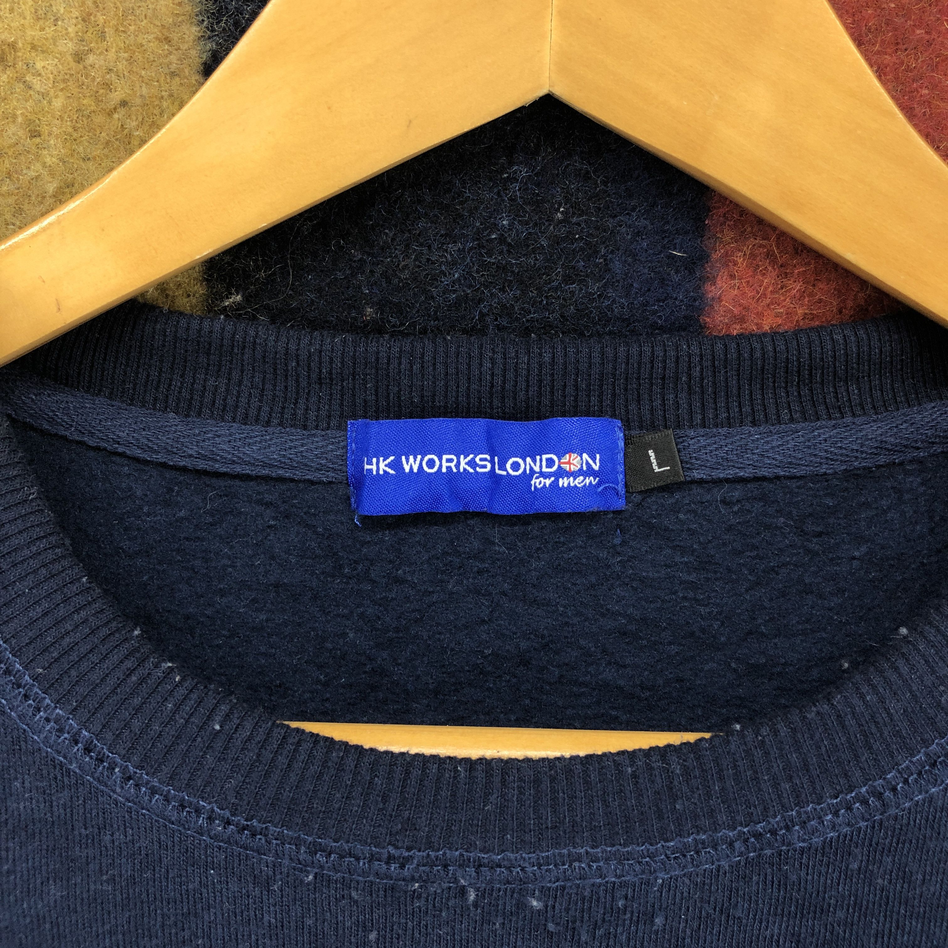 Other HK WORKS LONDON Crew Neck Sweatshirt #0260/L Size US M / EU 48-50 / 2 - 4 Thumbnail