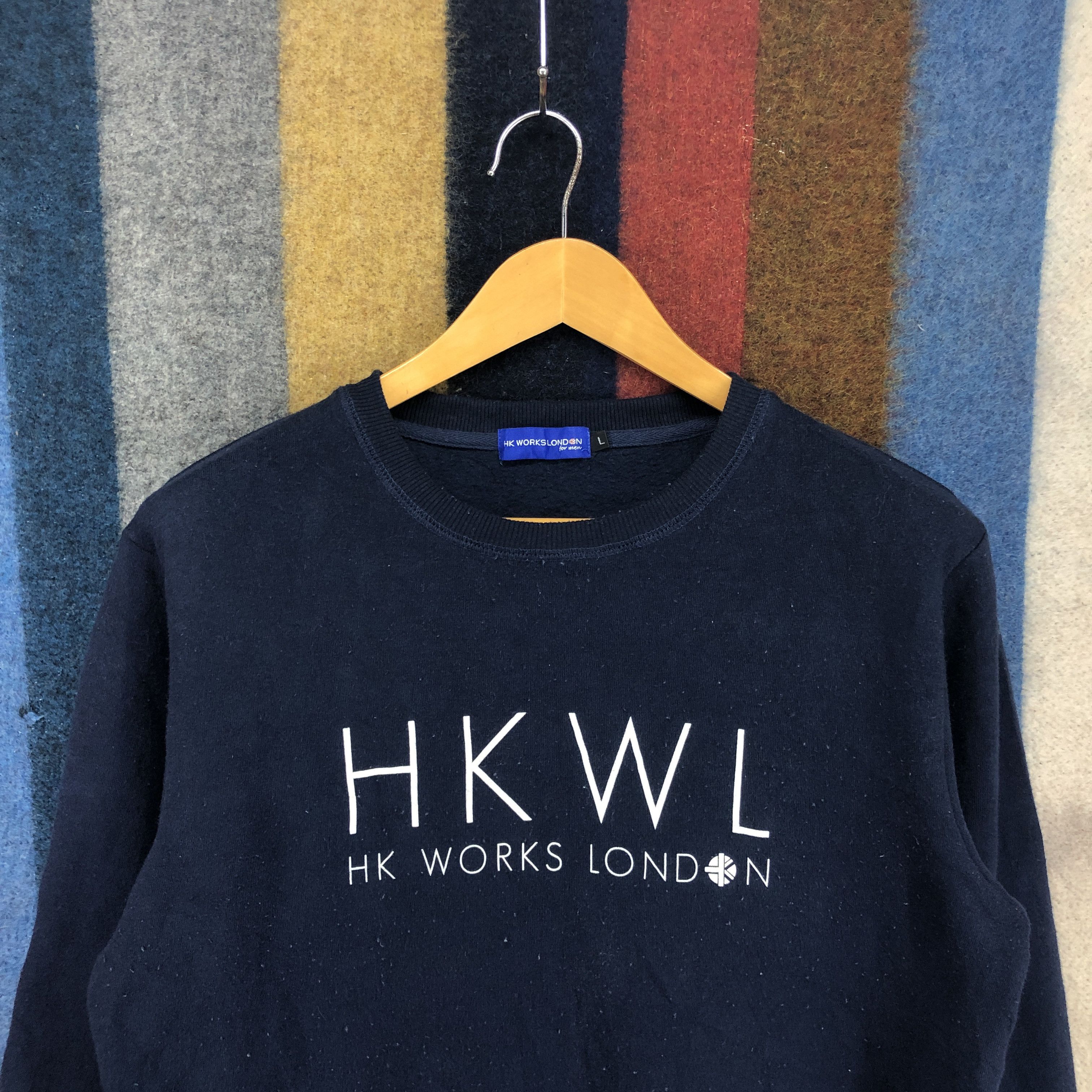 Other HK WORKS LONDON Crew Neck Sweatshirt #0260/L Size US M / EU 48-50 / 2 - 2 Thumbnail