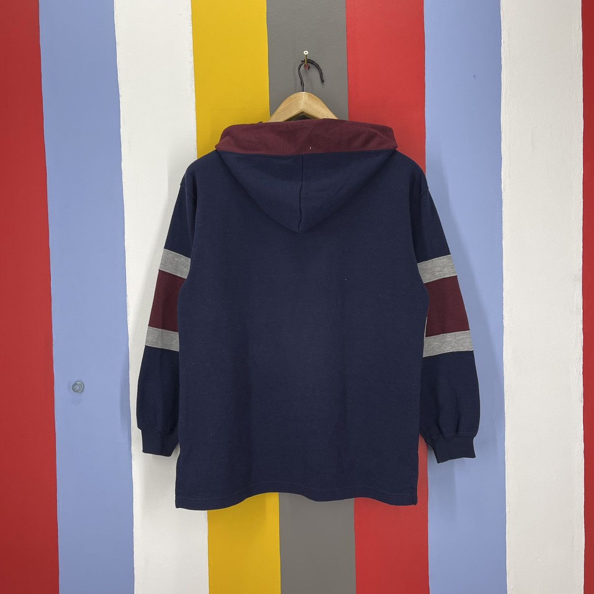 Other H.RIPAS ACTIVE Color Block Hoodie Pullover #1128/AN Size US M / EU 48-50 / 2 - 9 Thumbnail
