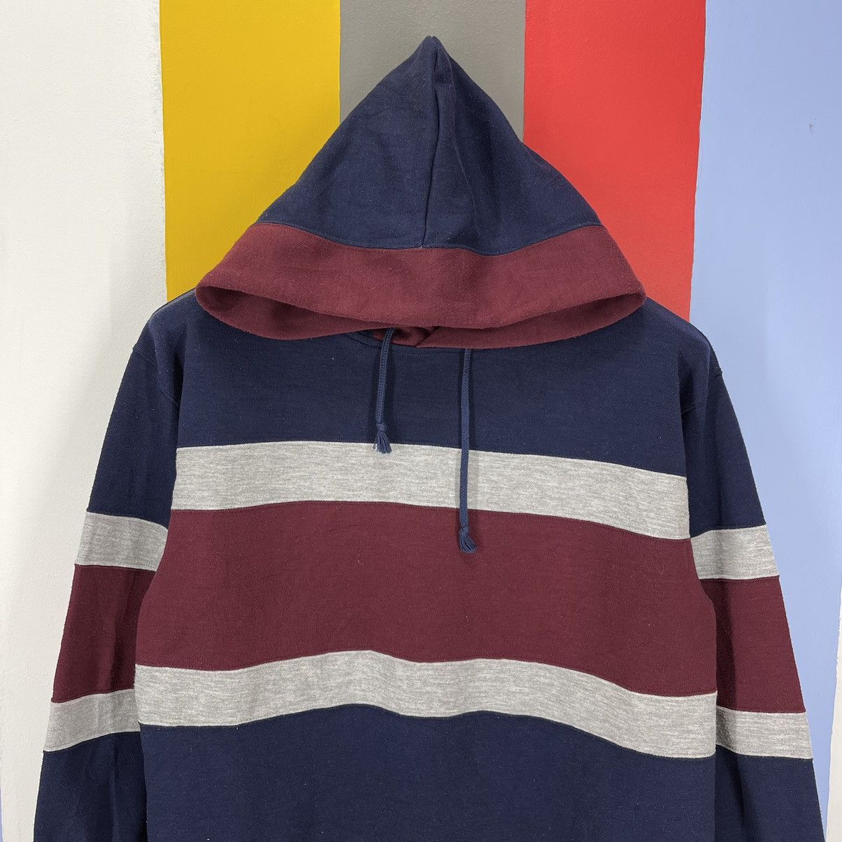 Other H.RIPAS ACTIVE Color Block Hoodie Pullover #1128/AN Size US M / EU 48-50 / 2 - 2 Thumbnail