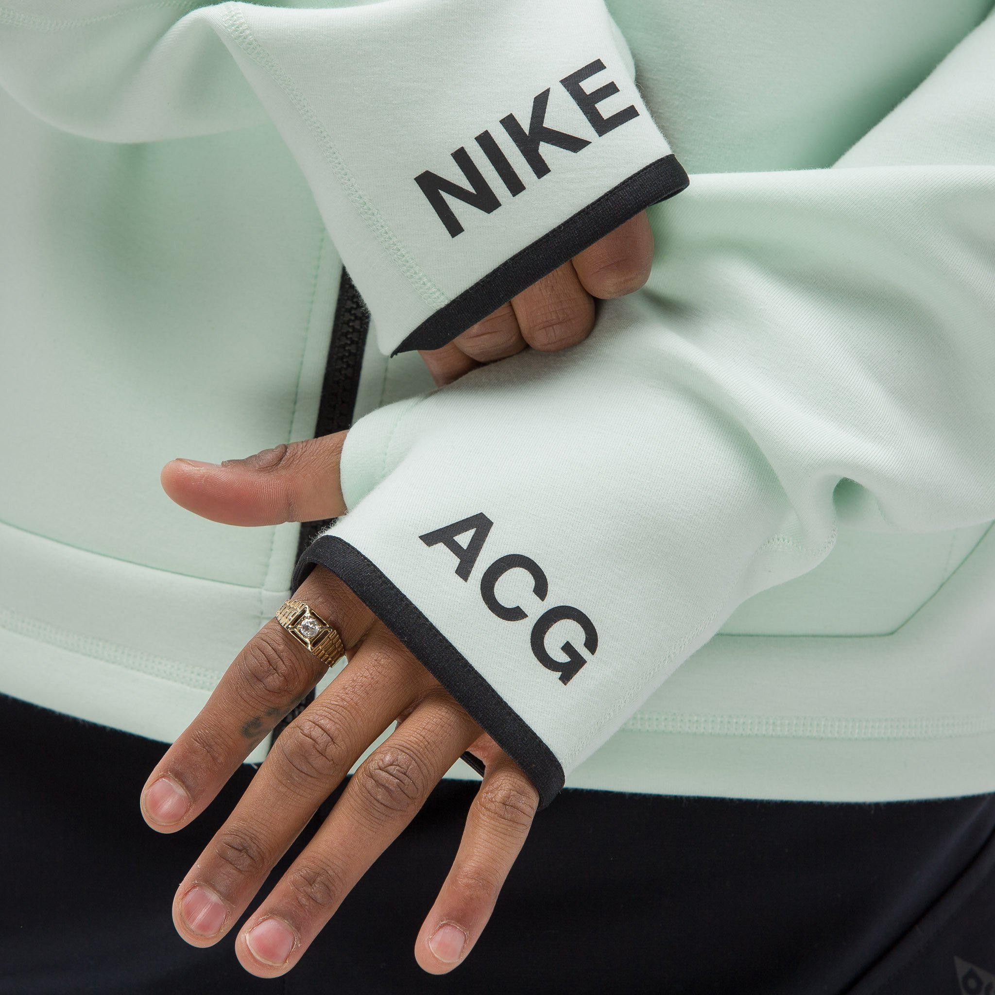Errolson Hugh Errolson Hugh X NikeLab ACG Fleece Zip Hoody Jacket Green XL Size US XL / EU 56 / 4 - 9 Thumbnail