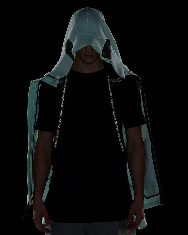 Errolson Hugh Errolson Hugh X NikeLab ACG Fleece Zip Hoody Jacket Green XL Size US XL / EU 56 / 4 - 10 Thumbnail