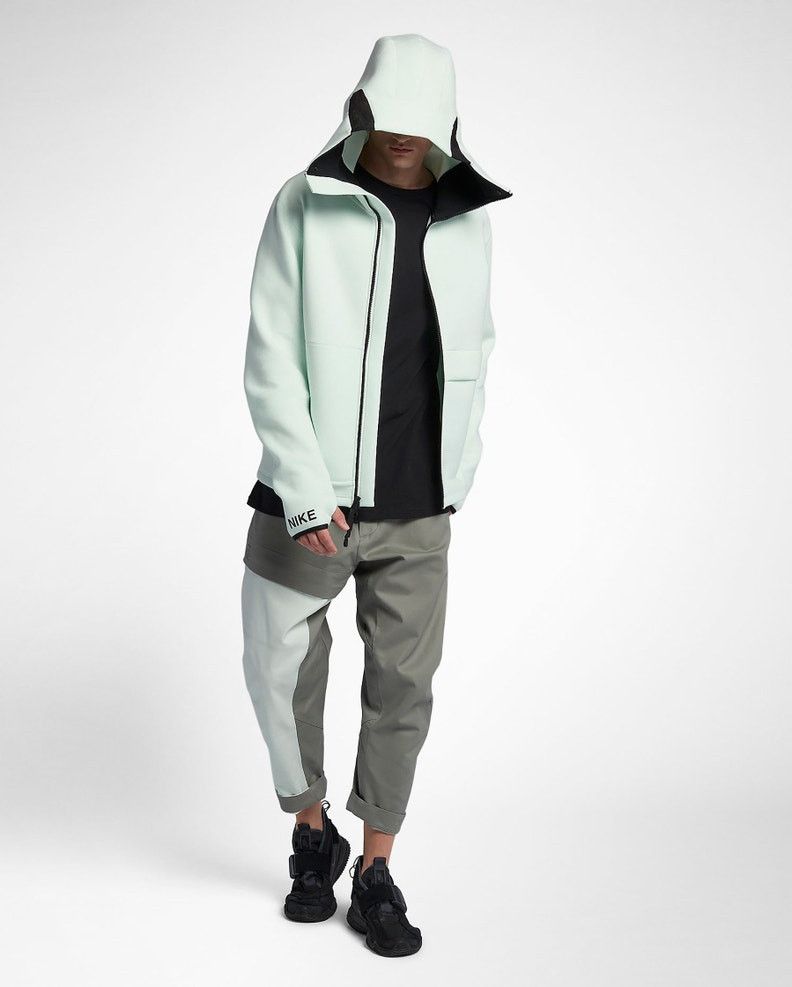 Errolson Hugh Errolson Hugh X NikeLab ACG Fleece Zip Hoody Jacket Green XL Size US XL / EU 56 / 4 - 5 Thumbnail