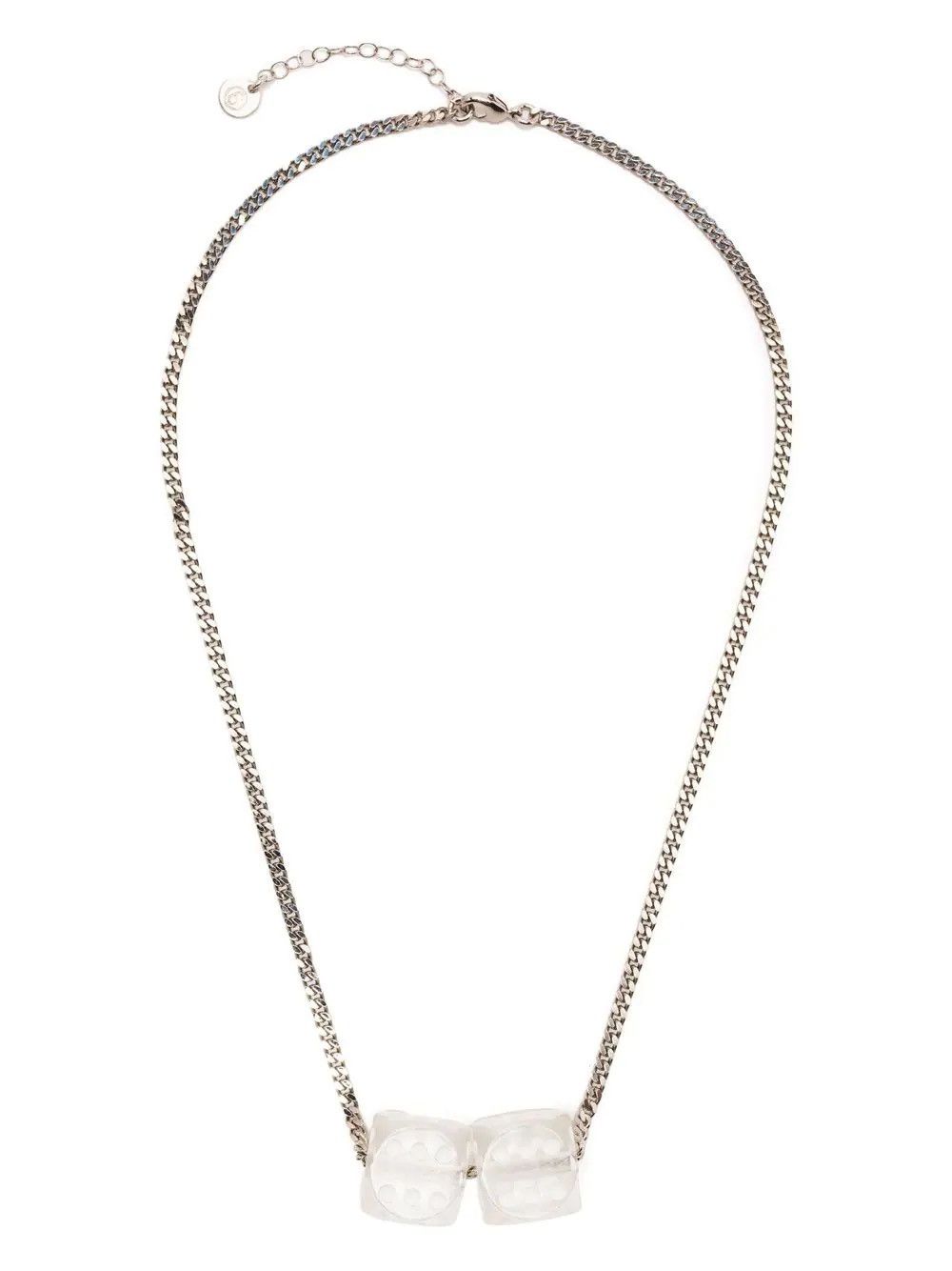 Maison Margiela MM⑥ ダイスネックレス クリア Maison Margiela New Maison Margiela MM6 Dice Necklace Clear