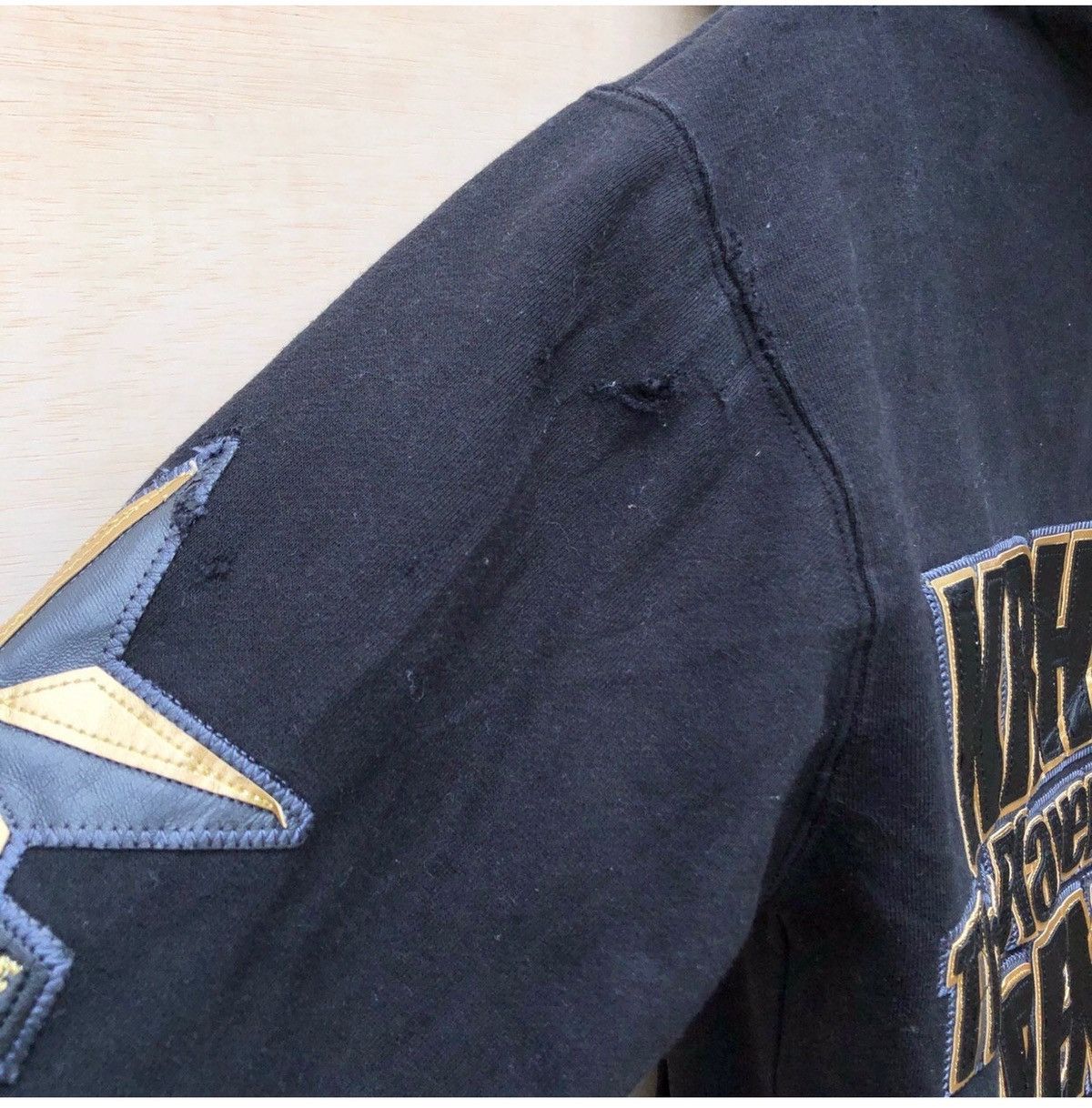 Other KRHYME DENIM Zipper Hoodie #0153-11 Size US S / EU 44-46 / 1 - 6 Thumbnail