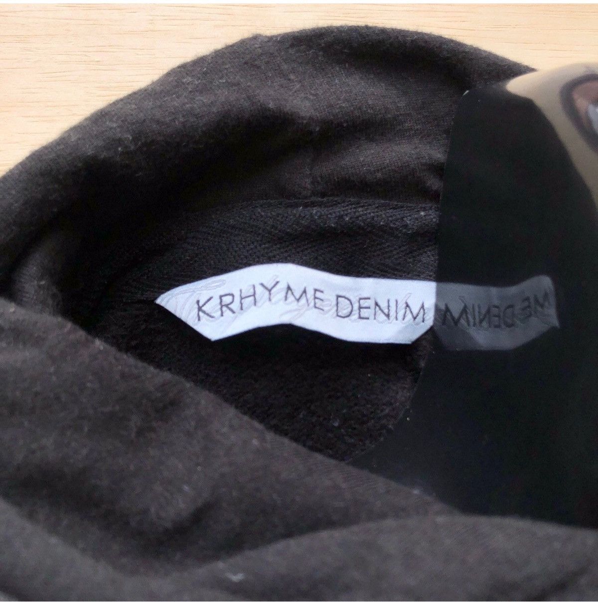 Other KRHYME DENIM Zipper Hoodie #0153-11 Size US S / EU 44-46 / 1 - 4 Thumbnail