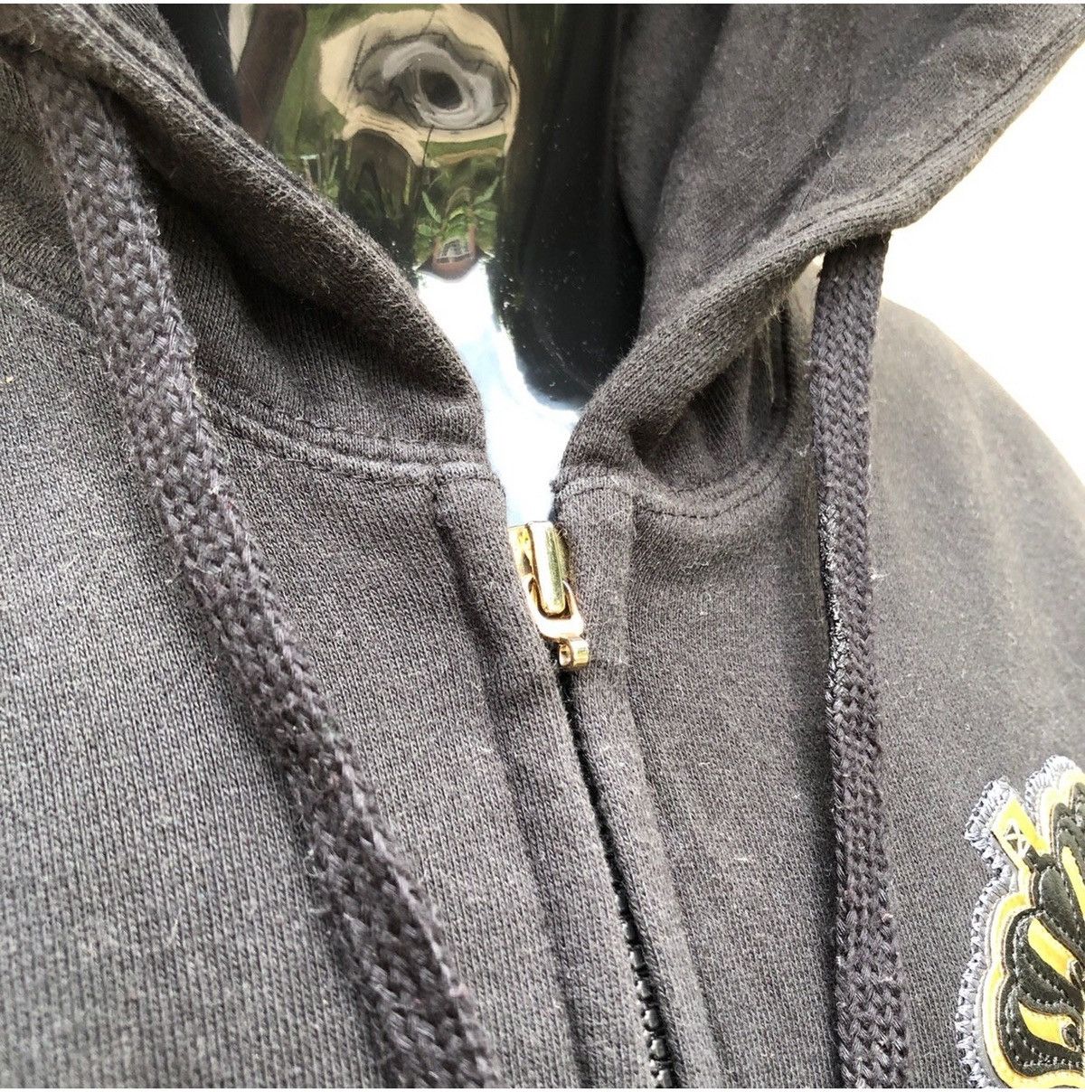 Other KRHYME DENIM Zipper Hoodie #0153-11 Size US S / EU 44-46 / 1 - 5 Thumbnail