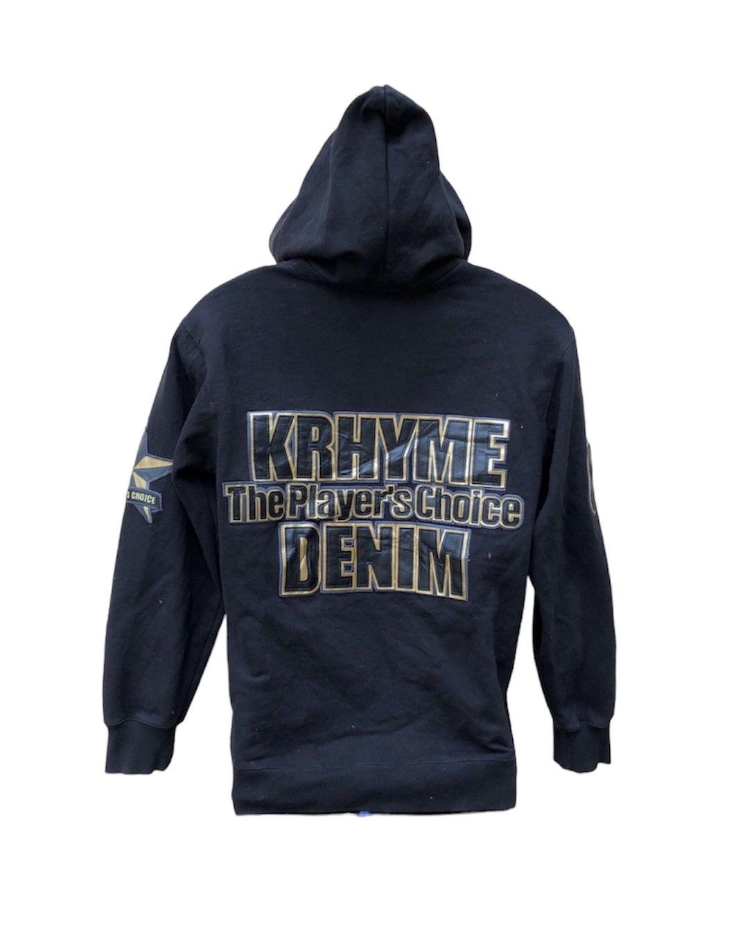 Other KRHYME DENIM Zipper Hoodie #0153-11 Size US S / EU 44-46 / 1 - 1 Thumbnail
