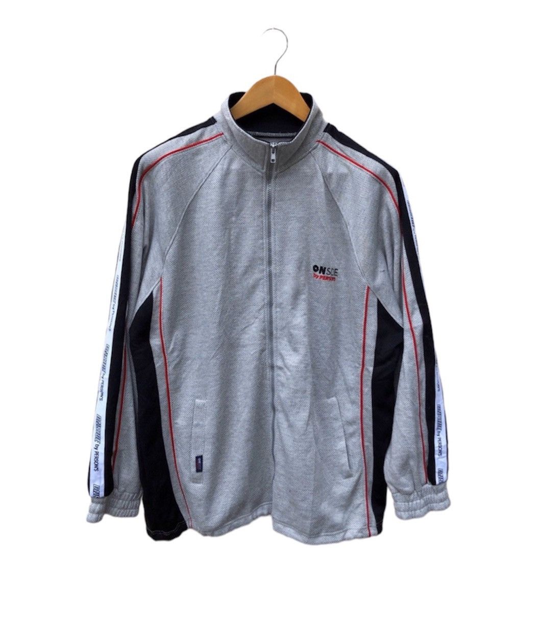 PERSON'S ONSIDE by PERSON Side Tape Zipper Sweater #0149-12 Size US XL / EU 56 / 4 - 1 Thumbnail