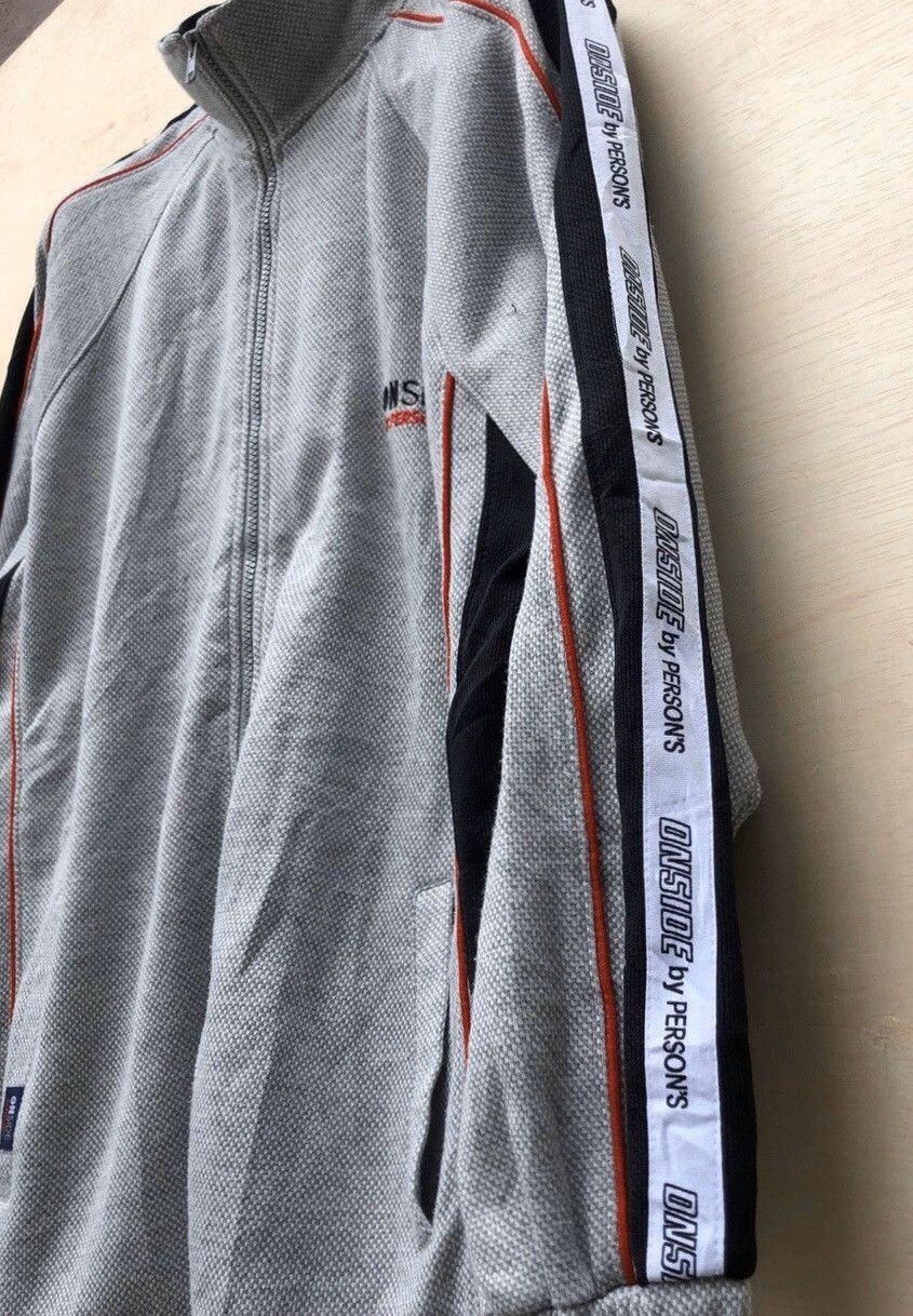 PERSON'S ONSIDE by PERSON Side Tape Zipper Sweater #0149-12 Size US XL / EU 56 / 4 - 2 Thumbnail