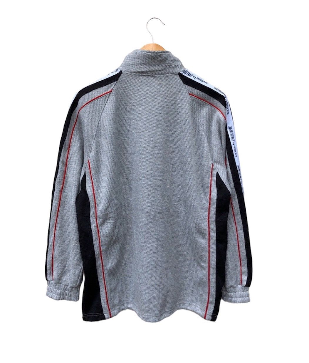 PERSON'S ONSIDE by PERSON Side Tape Zipper Sweater #0149-12 Size US XL / EU 56 / 4 - 4 Thumbnail