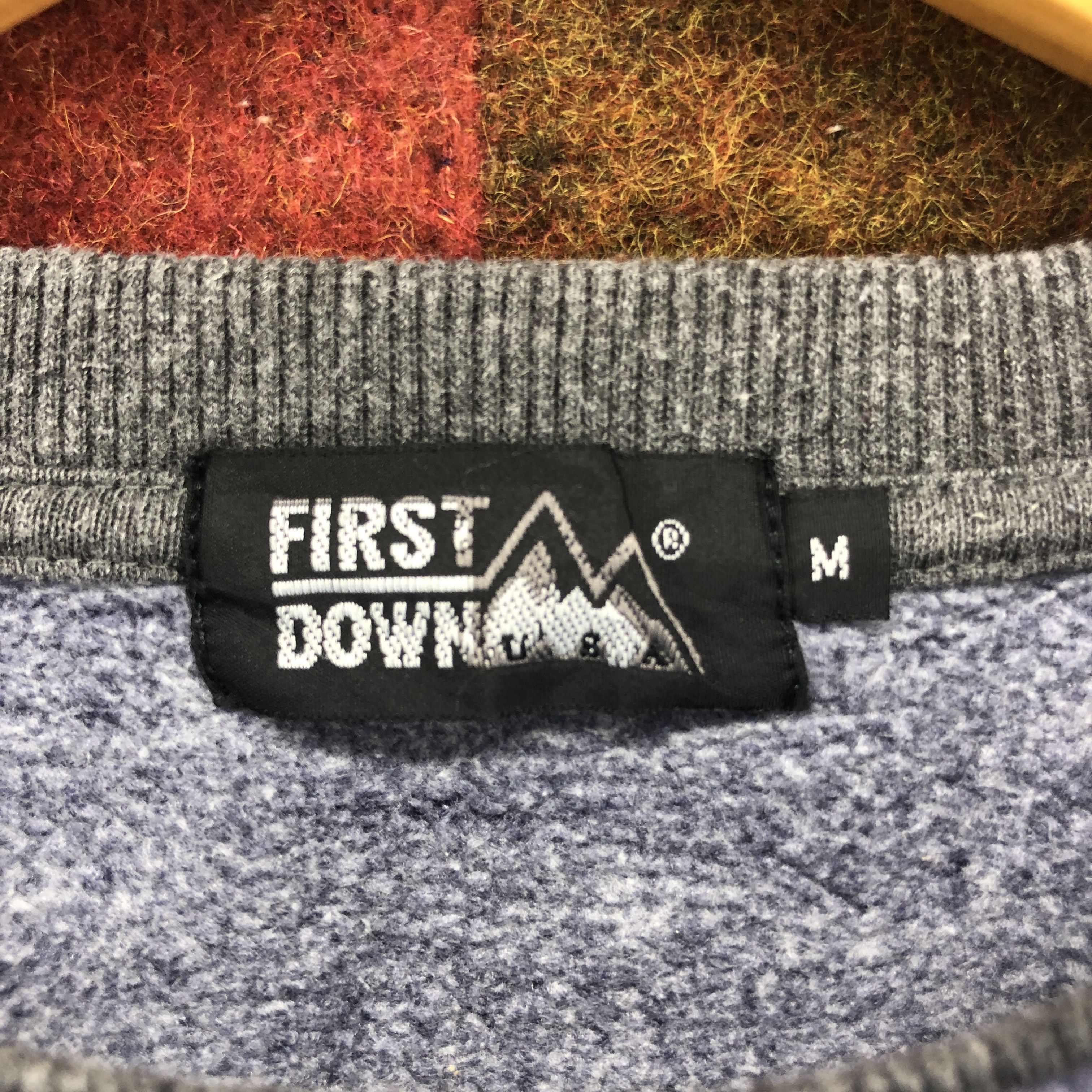 Other FIRST DOWN USA Crew Neck Sweatshirt #0569/Y Size US M / EU 48-50 / 2 - 7 Thumbnail