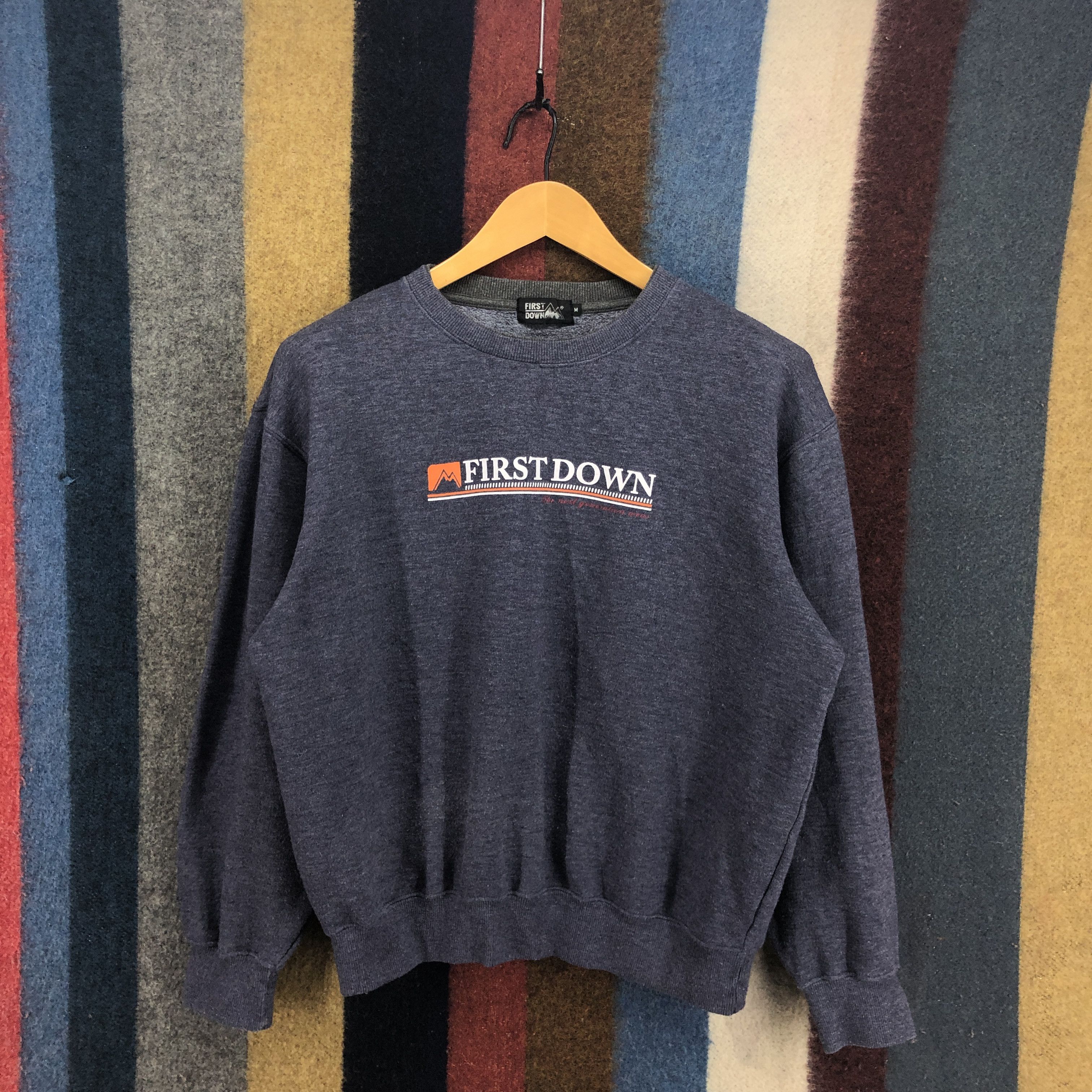 Other FIRST DOWN USA Crew Neck Sweatshirt #0569/Y Size US M / EU 48-50 / 2 - 1 Thumbnail